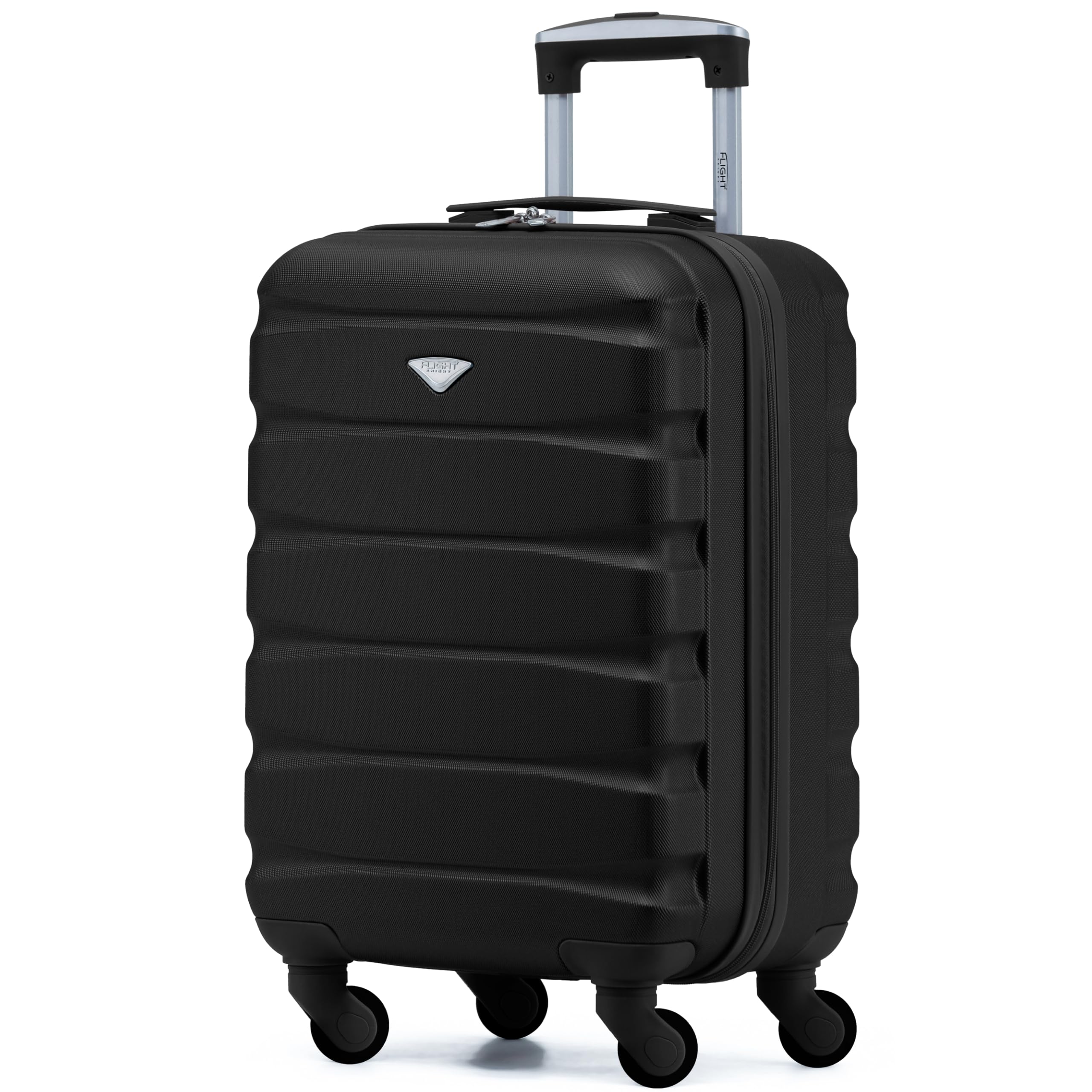 Flight Knight 56x45x25 EasyJet Cabin Bag, Jet2, British Airways Suitcase - Lightweight Small Durable 4-Wheel Cabin Case, Maximum Carry-On Size, ABS Hard Shell, 10kg Hand Luggage Bag- 56 x 45 x 25 — view 53
