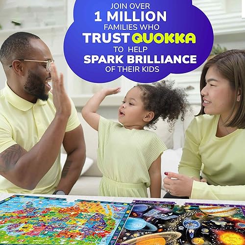 Miniatura 3 de QUOKKA Paquete múltiple de 6 rompecabezas para niños y niñas