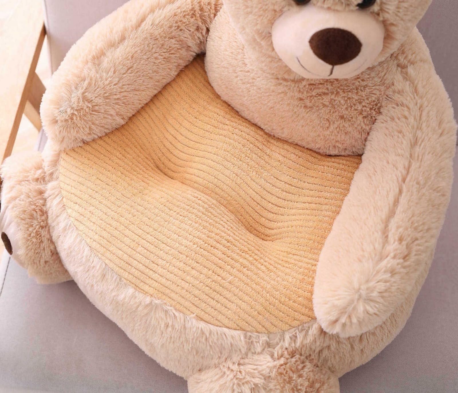 Sofá infantil para niño, sillón de peluche de bebé, sofá cama