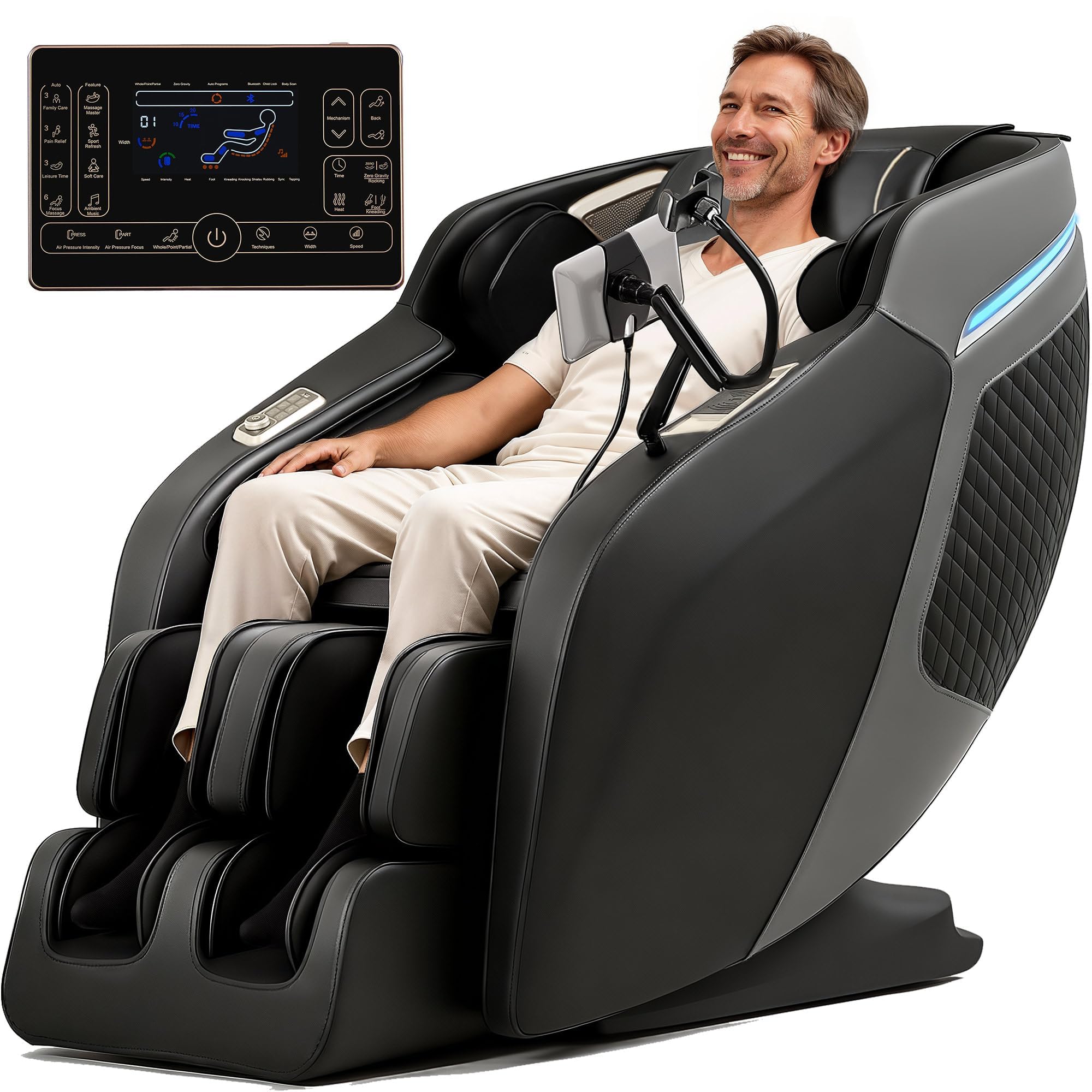 Amazon.com: GOLD TIME 4D Massage Chair Full Body Zero Gravity