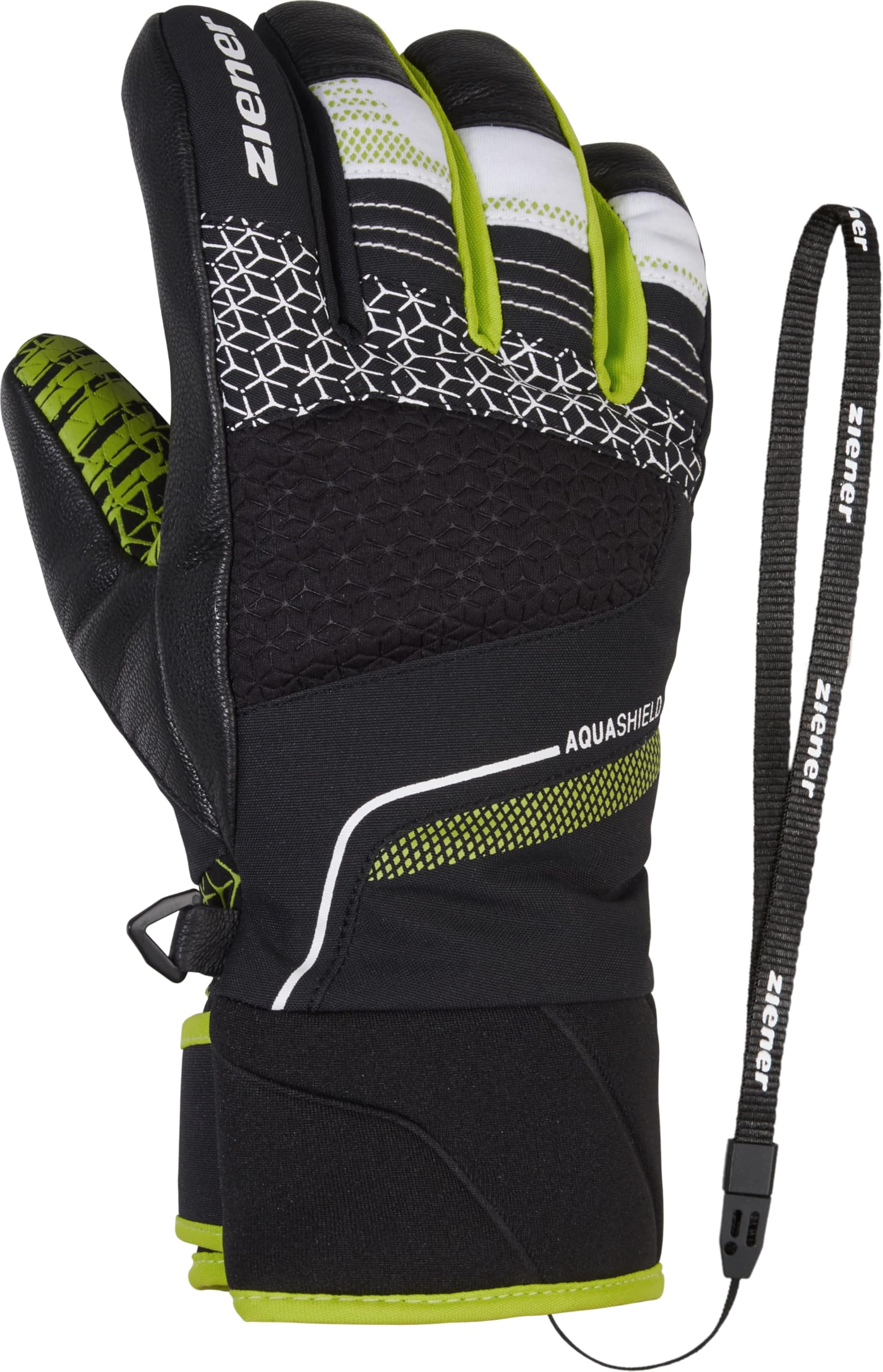 Ziener Lonzalo As(r) Glove Junior Guantes, Juventud Unisex
