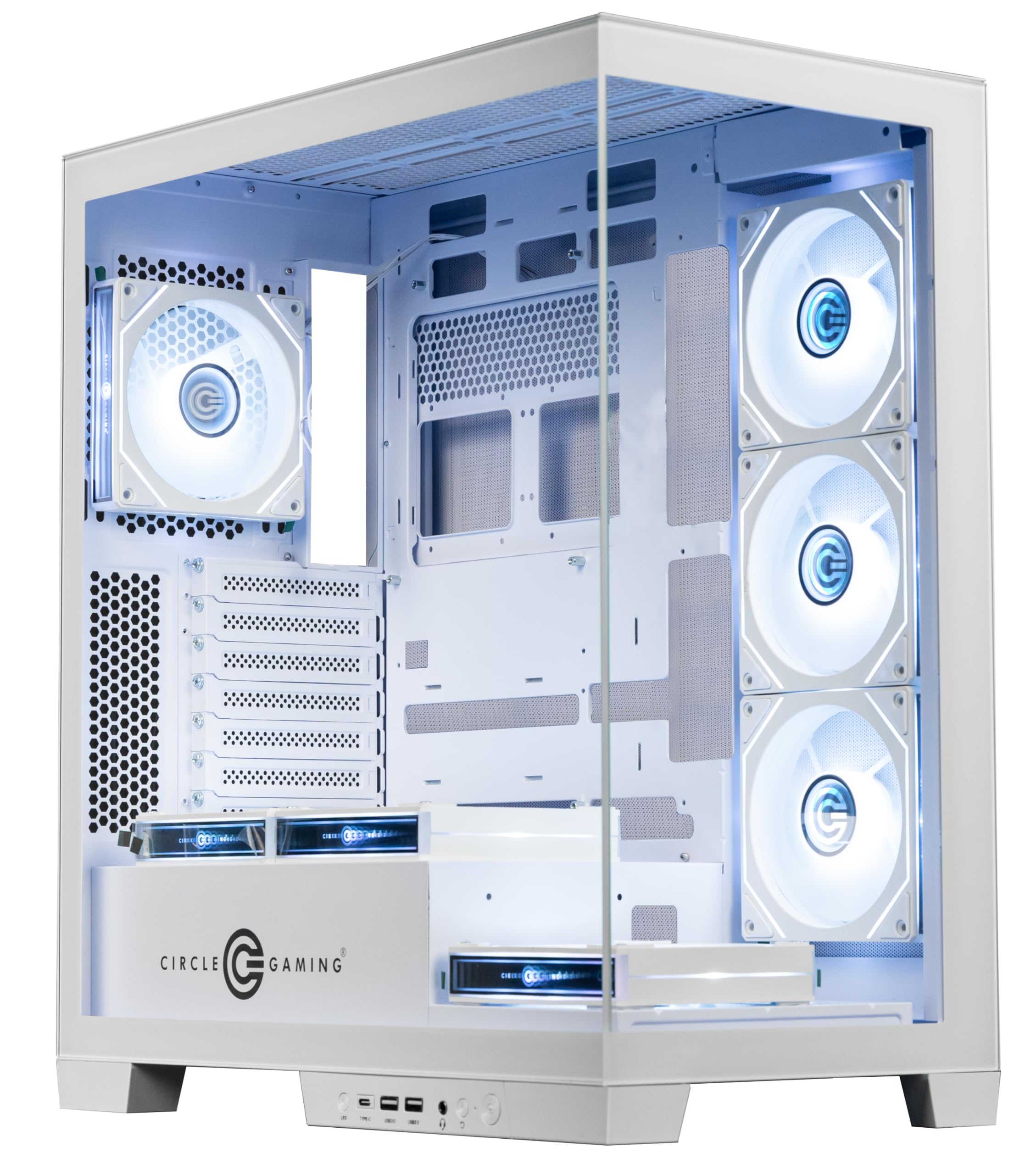 Amazon.in: Buy Circle Defender ZX7 Mid-Tower Gaming Cabinet