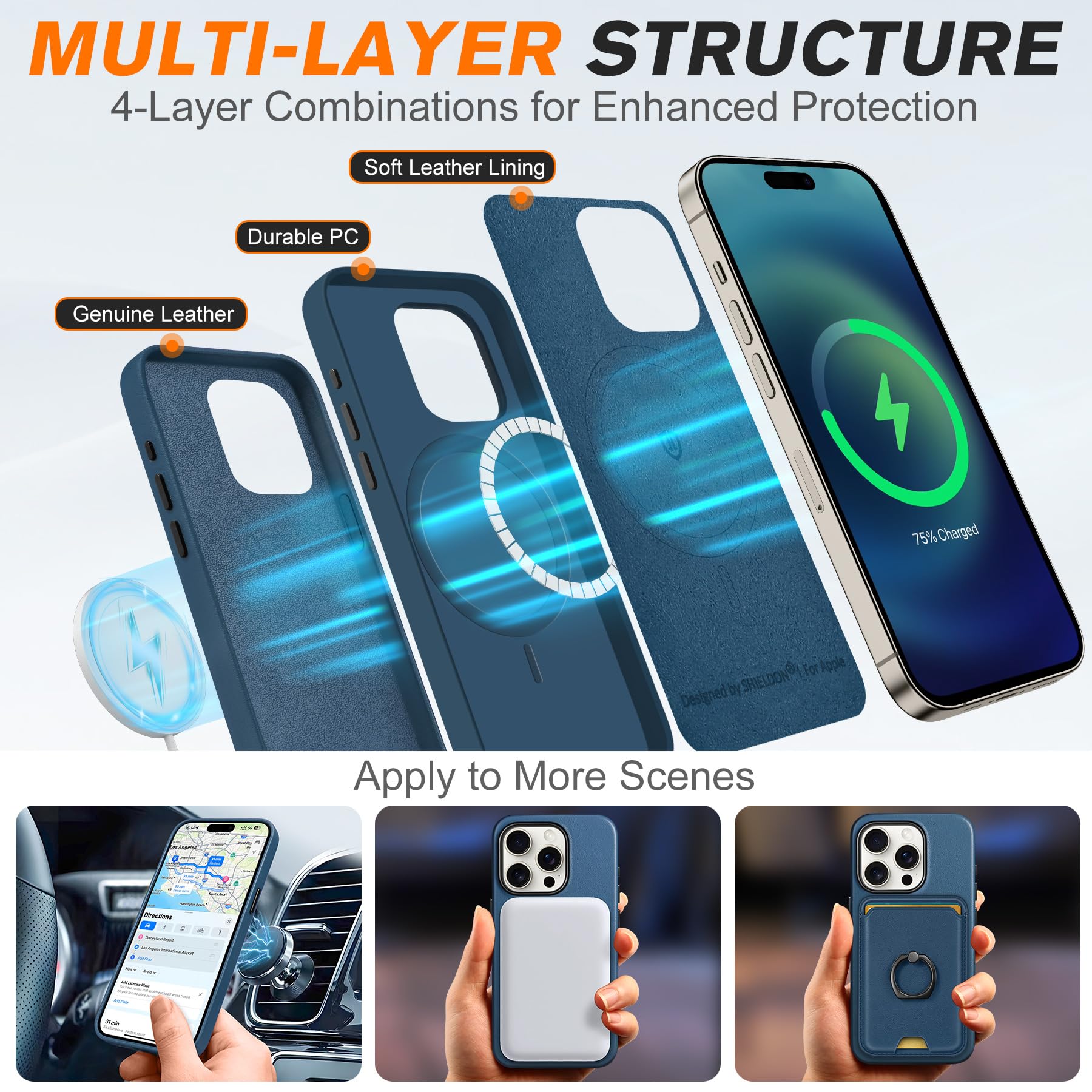 SHIELDON Case for iPhone 15 Pro - Image 4