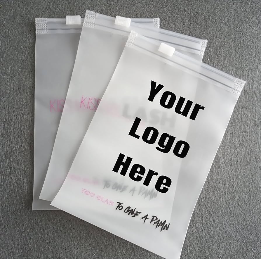 Amazon.com: Custom Frosted Clothes Packaging Bags for Shipping,Personalized Packaging  Bag with Logo or Text,100 Pack Waterproof Plastic Bags for Clothes, T  Shirt, Jewelry, Gift (Frosted) : Industrial & Scientific