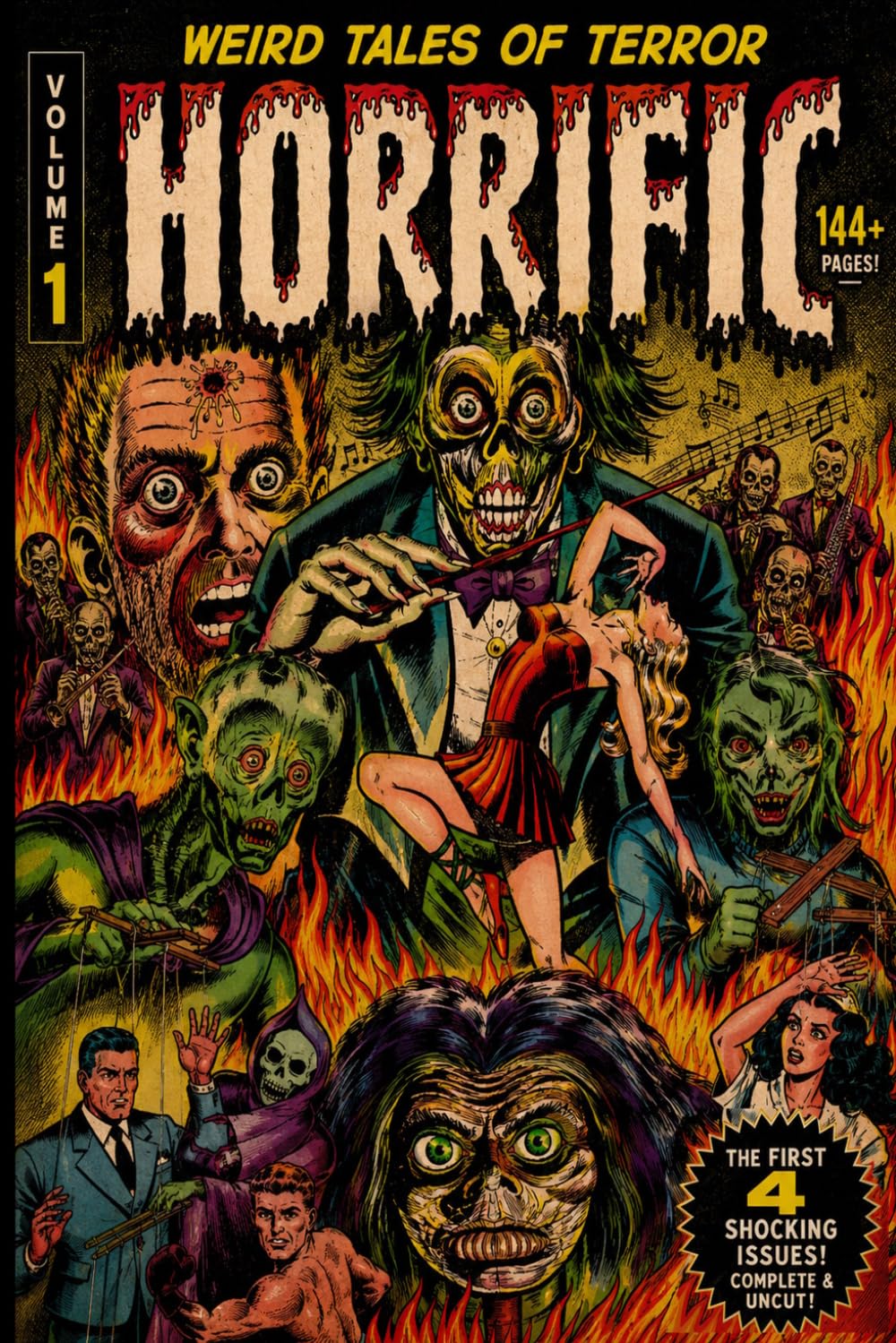 Horrific Vol. 1: The Complete Pre-Code Horror Comics — Issues 1–4 (1952–1953)