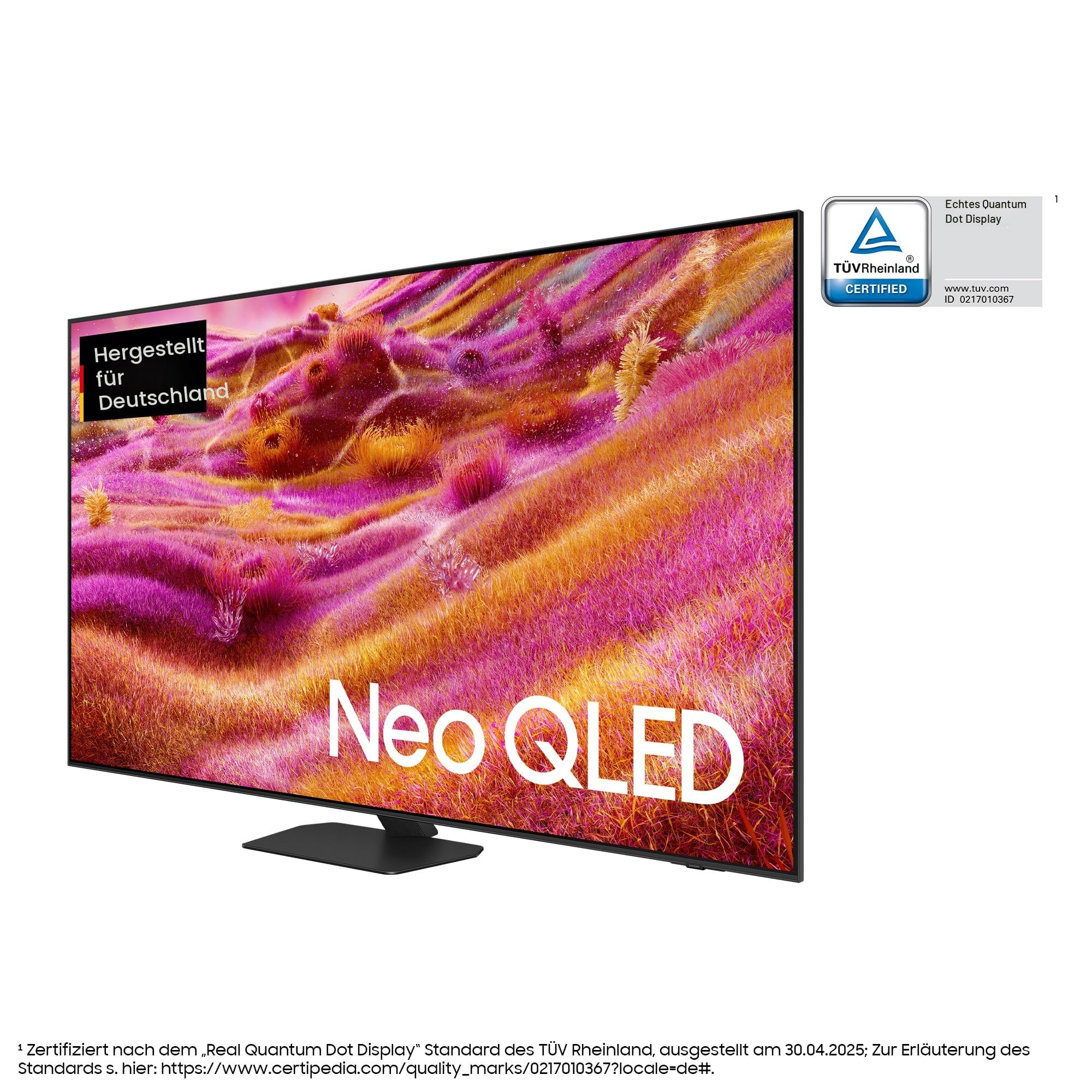 Samsung Neo QLED 4K QN90F 55 Zoll (138 cm) Mini LED Fernseher, Antireflexion, NQ4 AI Gen3 Prozessor, Neo Quantum HDR+, 4K Upscaling Pro, Dolby Atmos, Knox Security, Samsung Vision AI Smart TV