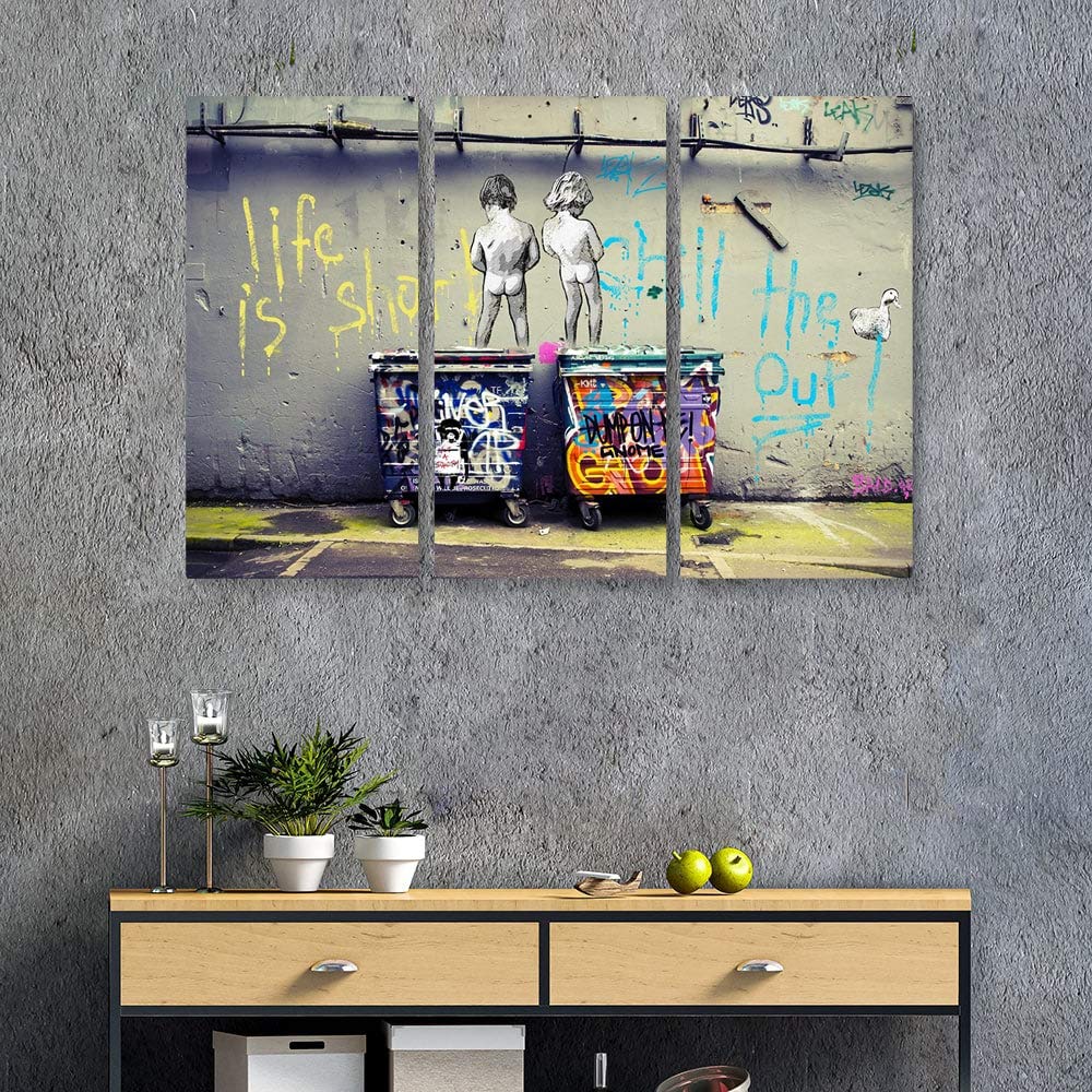 ガンジー ストリートアート キャンバスプリント ガンジー ストリート ガンジー ストリートアート キャンバスプリント ガンジー ストリート