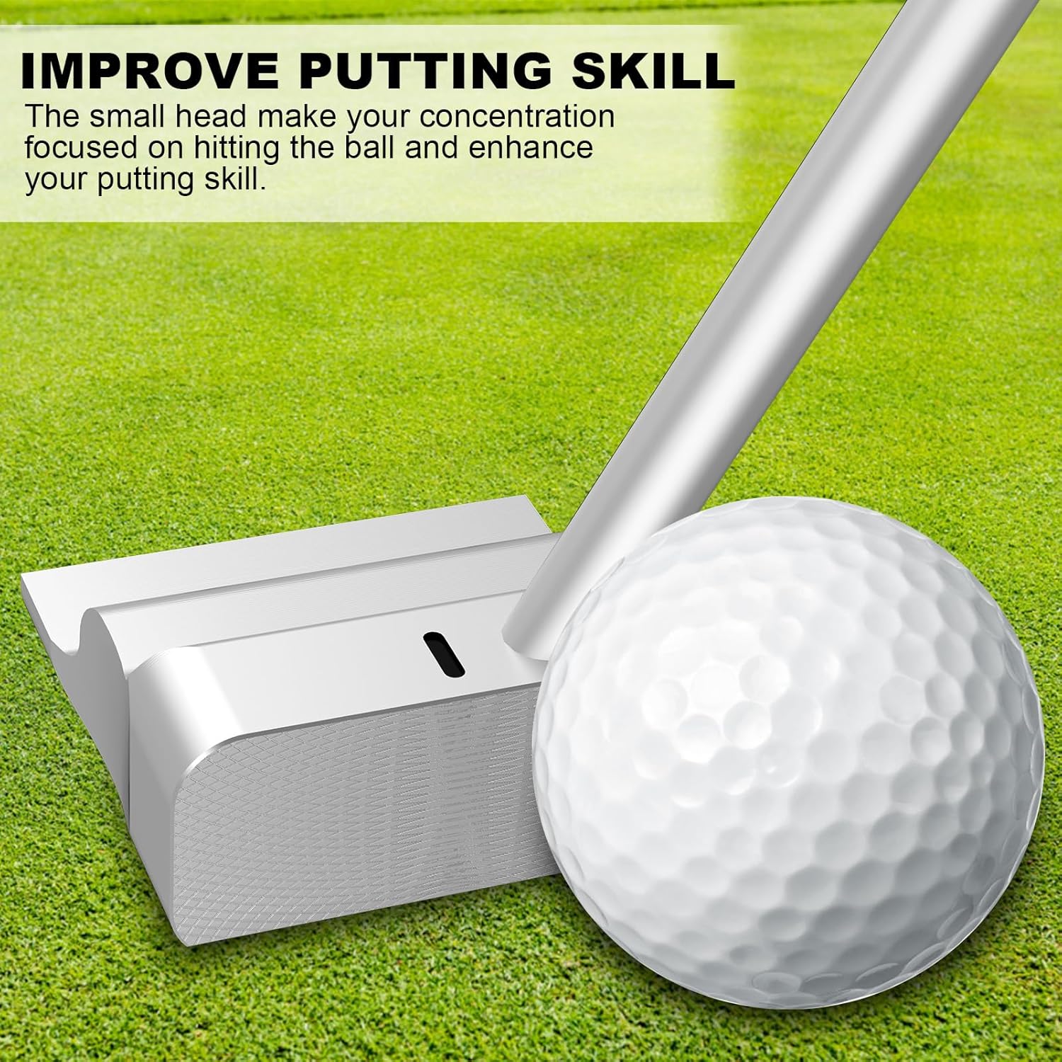 MAZEL Golf Mini Putter & Golf Driver,Bundle of 2