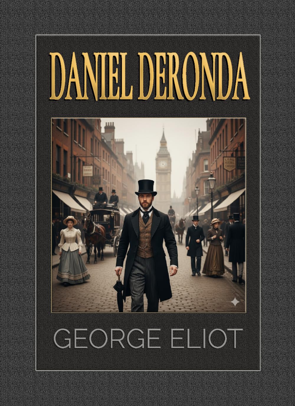 Daniel Deronda: A Masterpiece of English Romance from the Victorian Era. Large Print edition