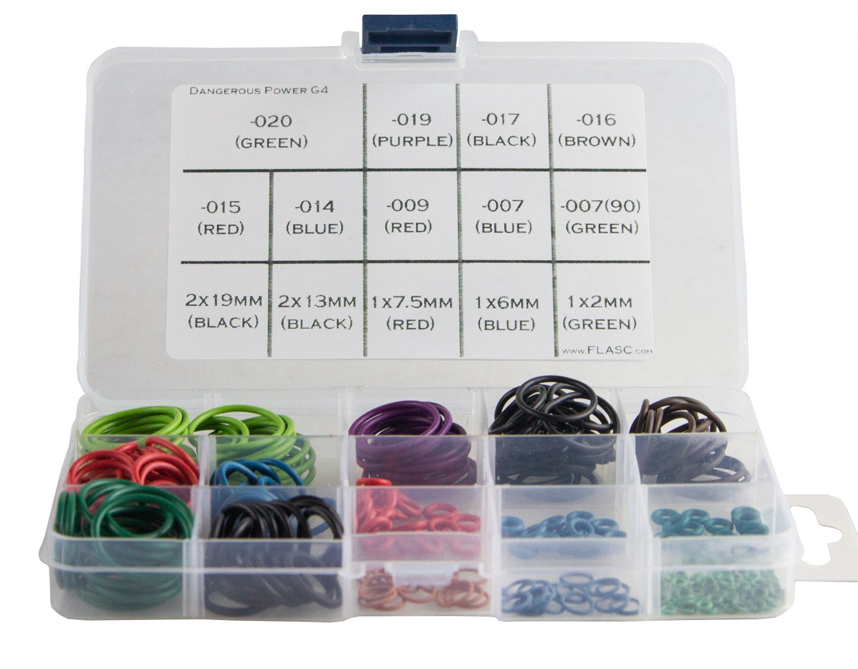 Flasc Paintball Dangerous Power G4 Deluxe O-Ring-Set mit 300 Öffnungen