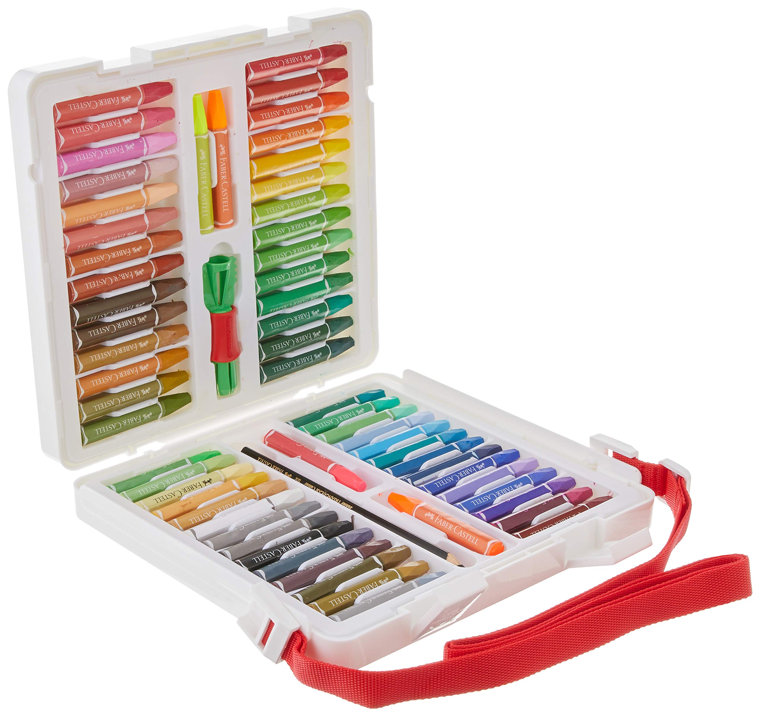 Faber-Castell PL120100 60-Piece Hexagonal Oil Pastels : Amazon.sg