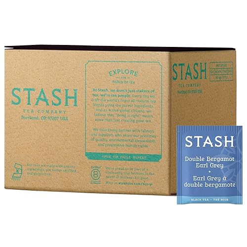 Miniatura 1 de Stash Té de bergamota doble Earl Grey - Té negro caja de 100 bolsas de té