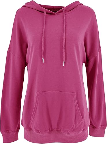 Miniatura 7 de Yuccalley Sudaderas con capucha y bolsillo de manga larga para mujer