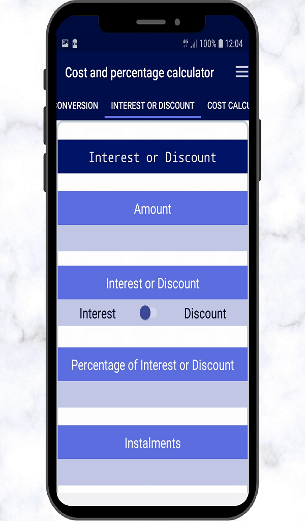 Cost and Percentage Calculator - App on Amazon Appstore