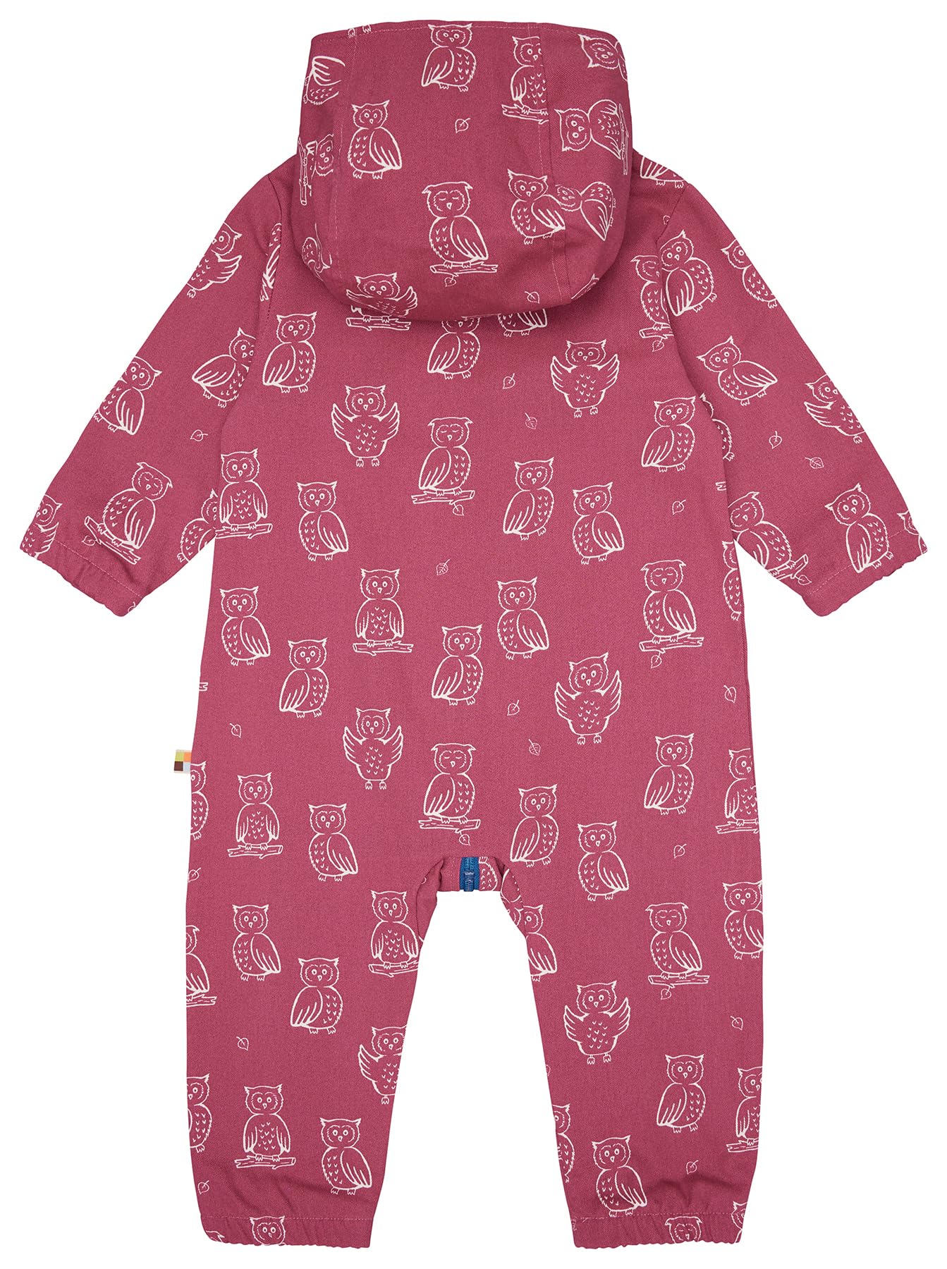 loud + proud Baby-Mädchen Wasserabweisend mit Druck, GOTS Zertifiziert Outdooroverall