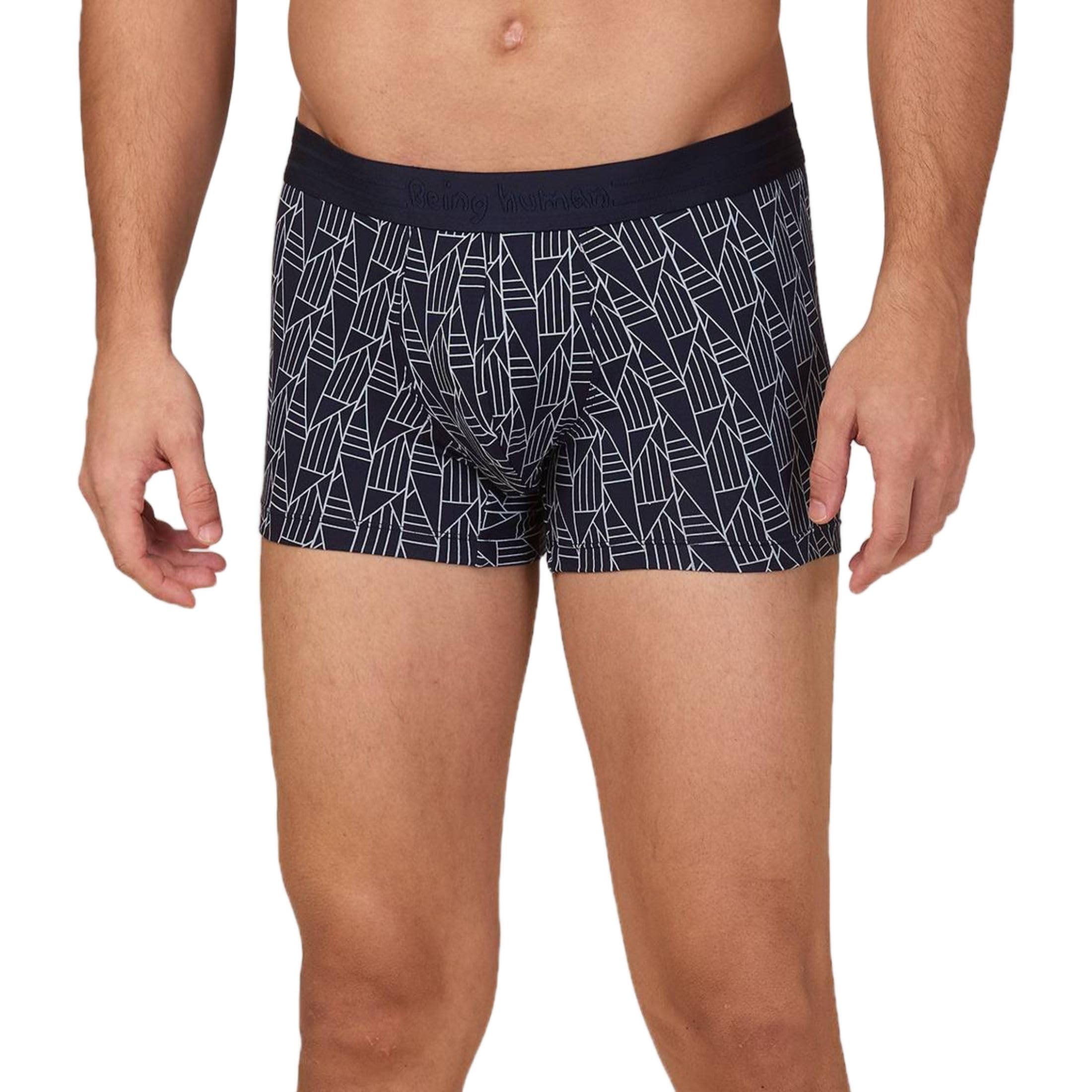 being human Blue Fitted Briefs-picture-30