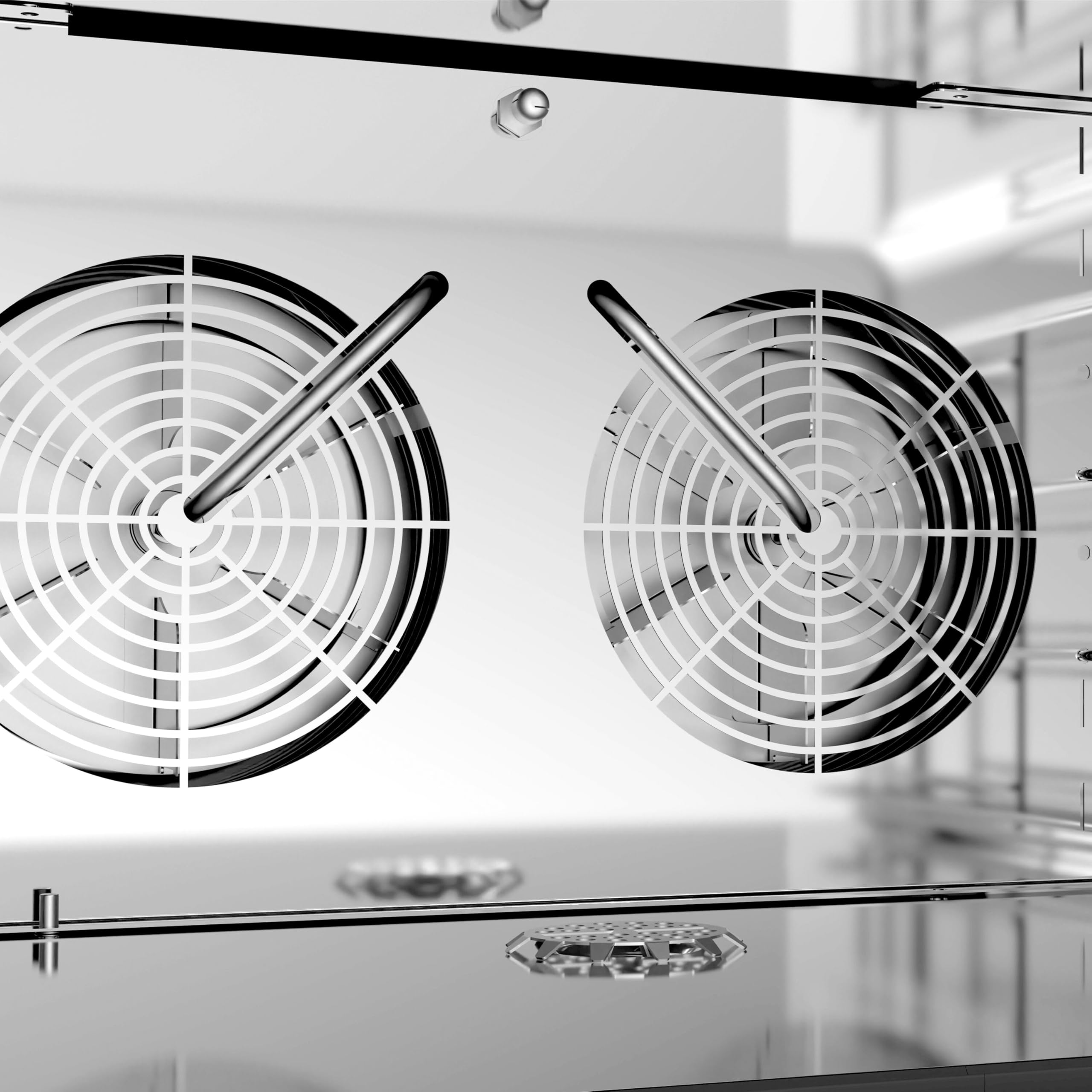 GGM Gastro Kombidämpfer manuell 4x GN 1/1 oder 4x EN 600x400 | Ideal für gewerbliche Küchen, robuste Edelstahlkonstruktion, intuitive manuelle Steuerung, einfache Reinigung, langlebig