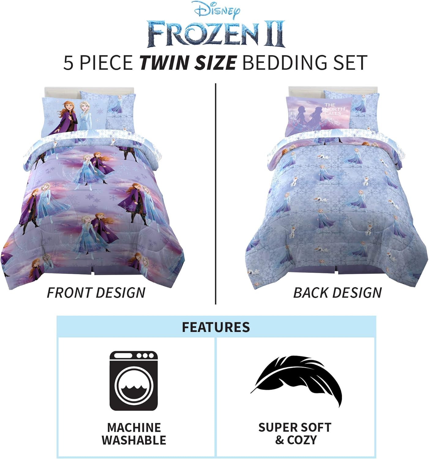 Blасk Frіdау - 80% оƒƒ Franco Kids Bedding Super Soft Comforter and Sheet Set with Sham, 5 Piece Twin Size, Disney Frozen 2 & Kids Room Window Curtain Panels Drapes Set, 82 x 63, Disney Frozen 2 🔥 Flаѕh Sаlе Franco Kids Bedding Super Soft Comforter and Sheet Set with Sham, 5 Piece Twin Size, Disney Frozen 2 & Kids Room Window Curtain Panels Drapes Set, 82 x 63, Disney Frozen 2