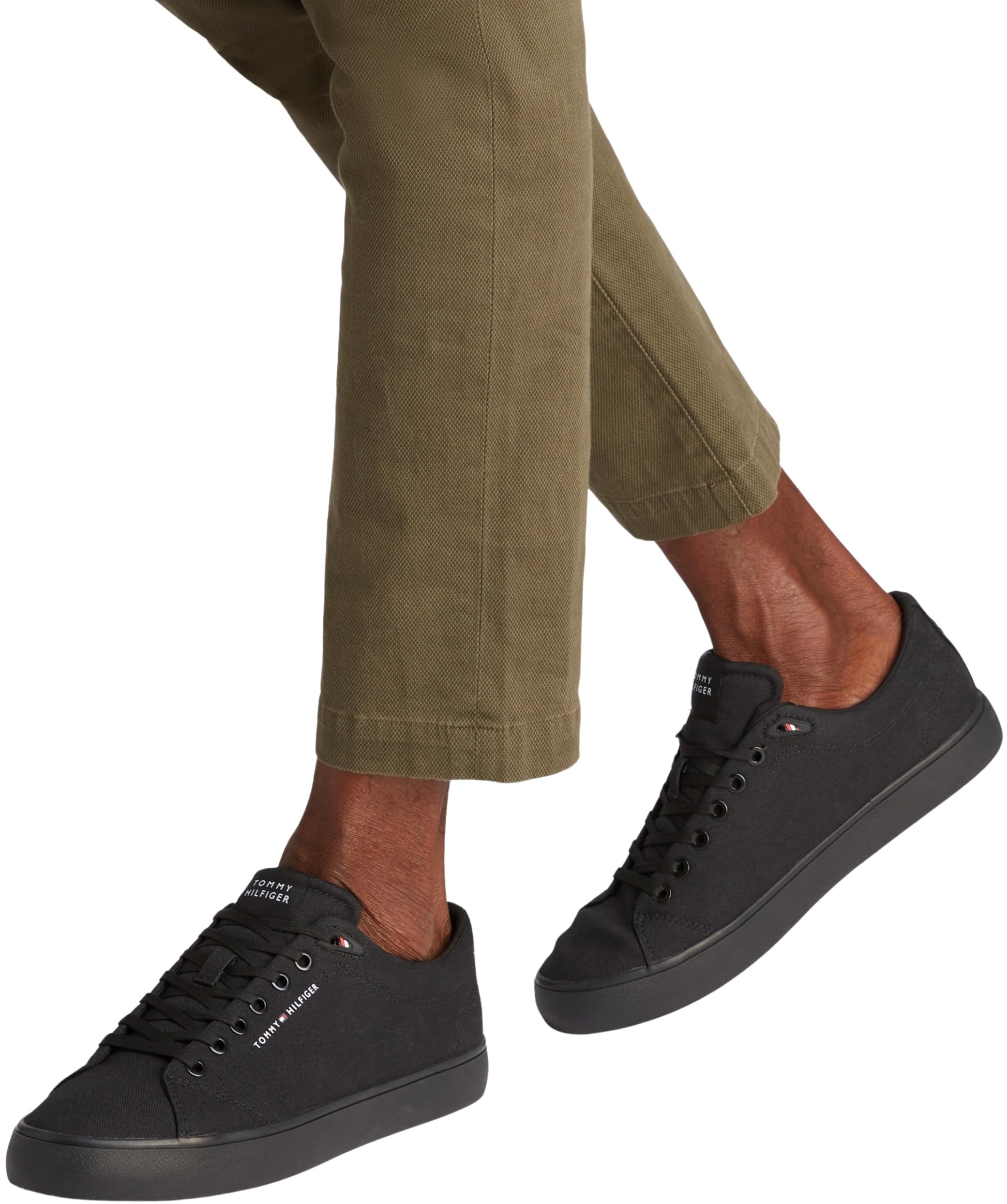 Tommy Hilfiger Sneaker con Suela Vulcanizada Hombre Core Canvas Low Top