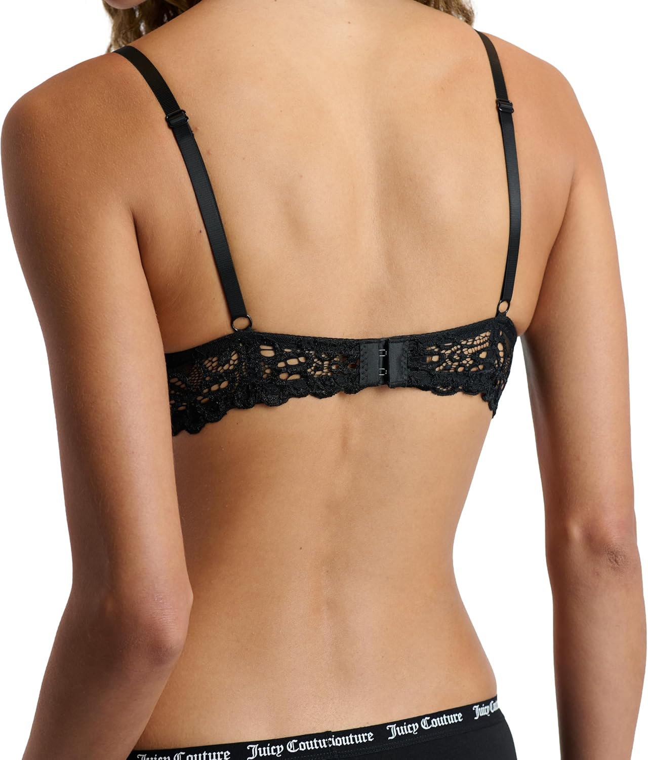 Juicy Couture Women's 3-Pack Sexy Extreme Push Up Lace Bra Set