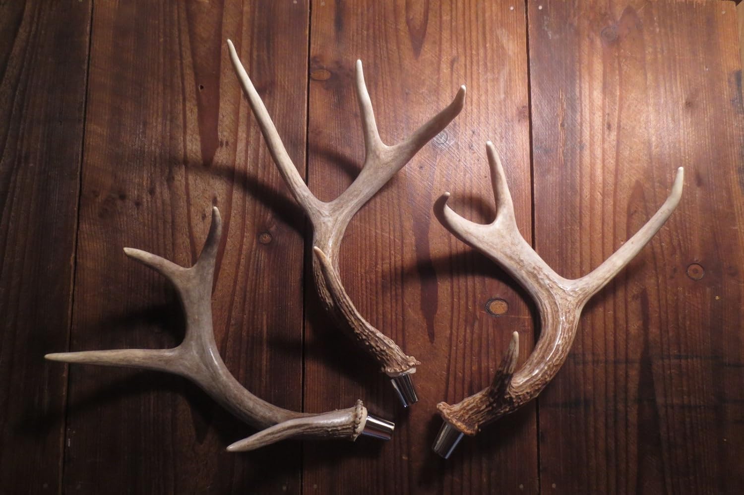 Real Whitetail Deer Antler Beer Tap Handle for Kegerators Keezers Keg Bar Man Cave