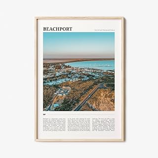 Beachport Travel Poster, Beachport Wall Art, Poster Print Photo Decor South Australia Australia Wall Print Art,201