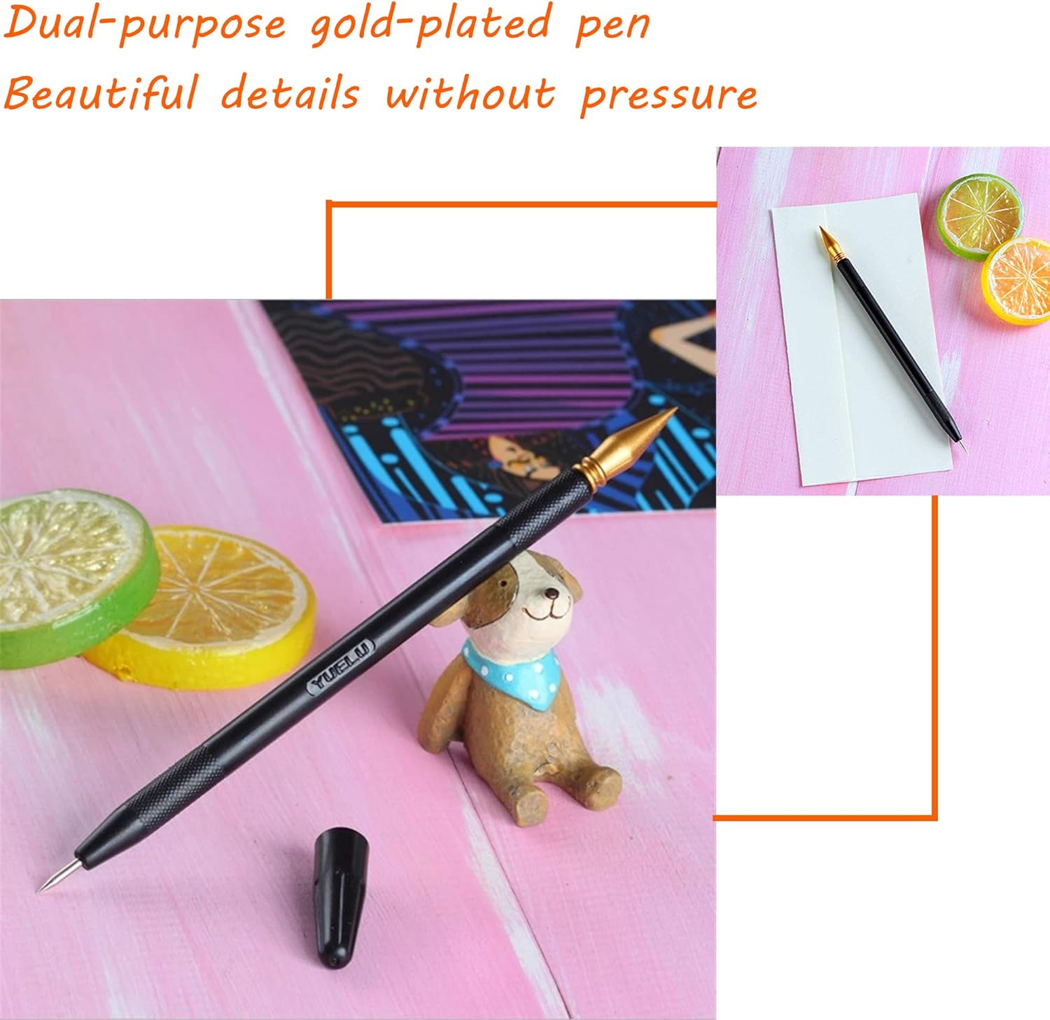 9 Pieces Painting Drawing Scratch Arts Tools Set Scratch Art Tools