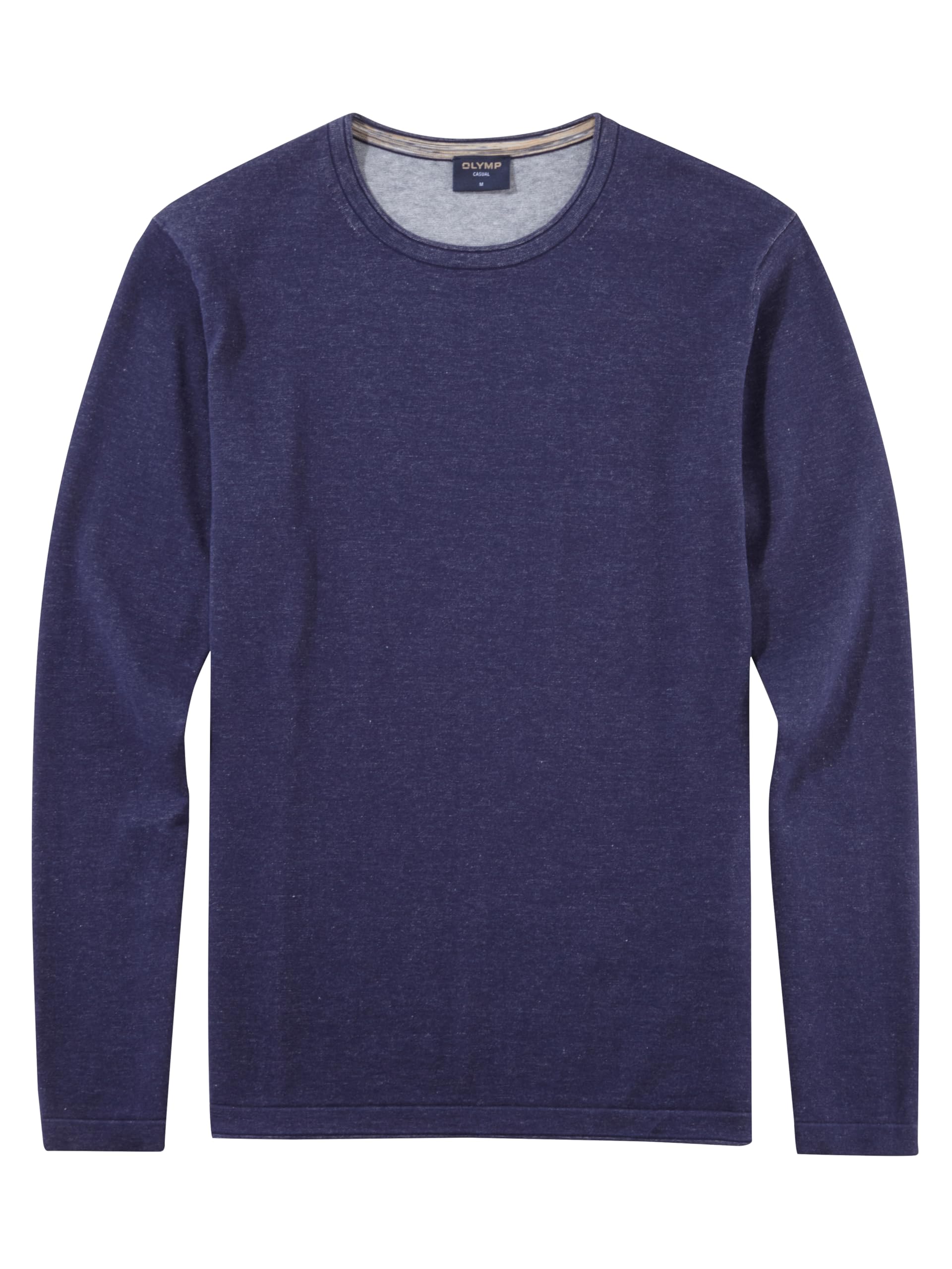 OLYMP Herren Pullover Rundhals Casual.Strick,Single Jersey,Regular fit