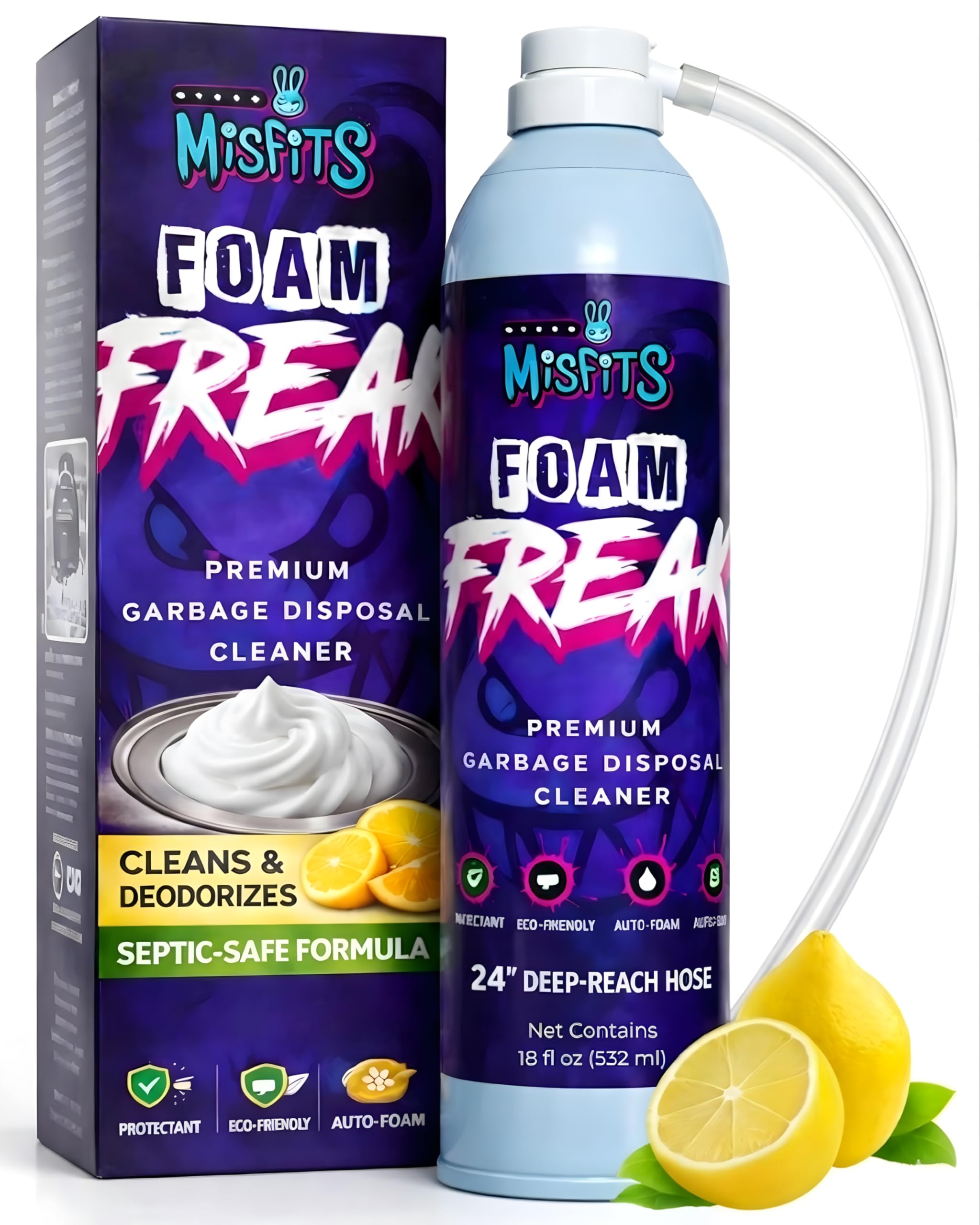 Amazon.com: Micro Misfits Foam Freak Foaming Garbage Disposal