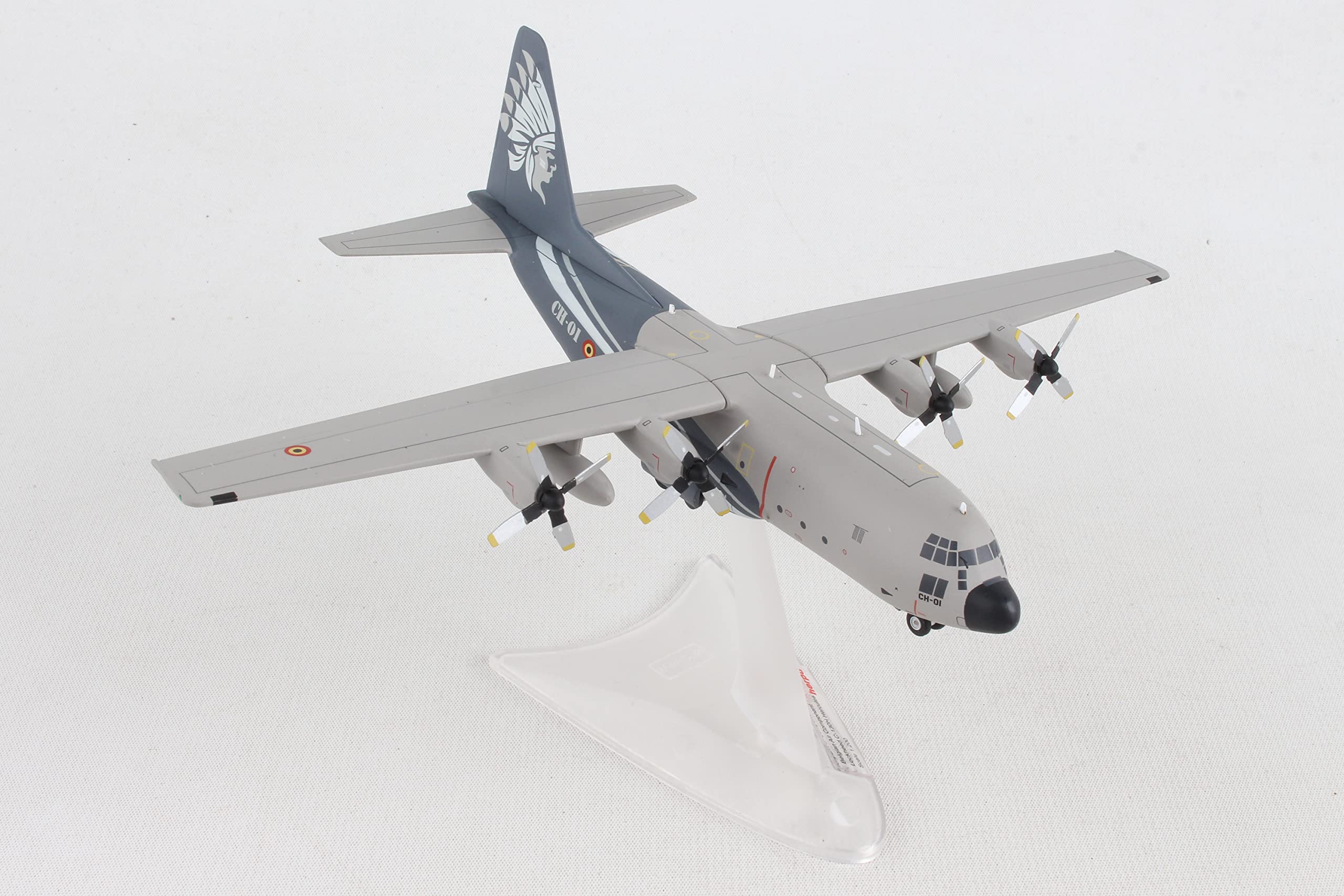 Herpa 571791 - 1/200 Belgian Lockheed C-130H Hercules - “50 Years