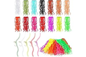 280 Pieces Squirmy Wormy Leg Tying Material for Fly Tying