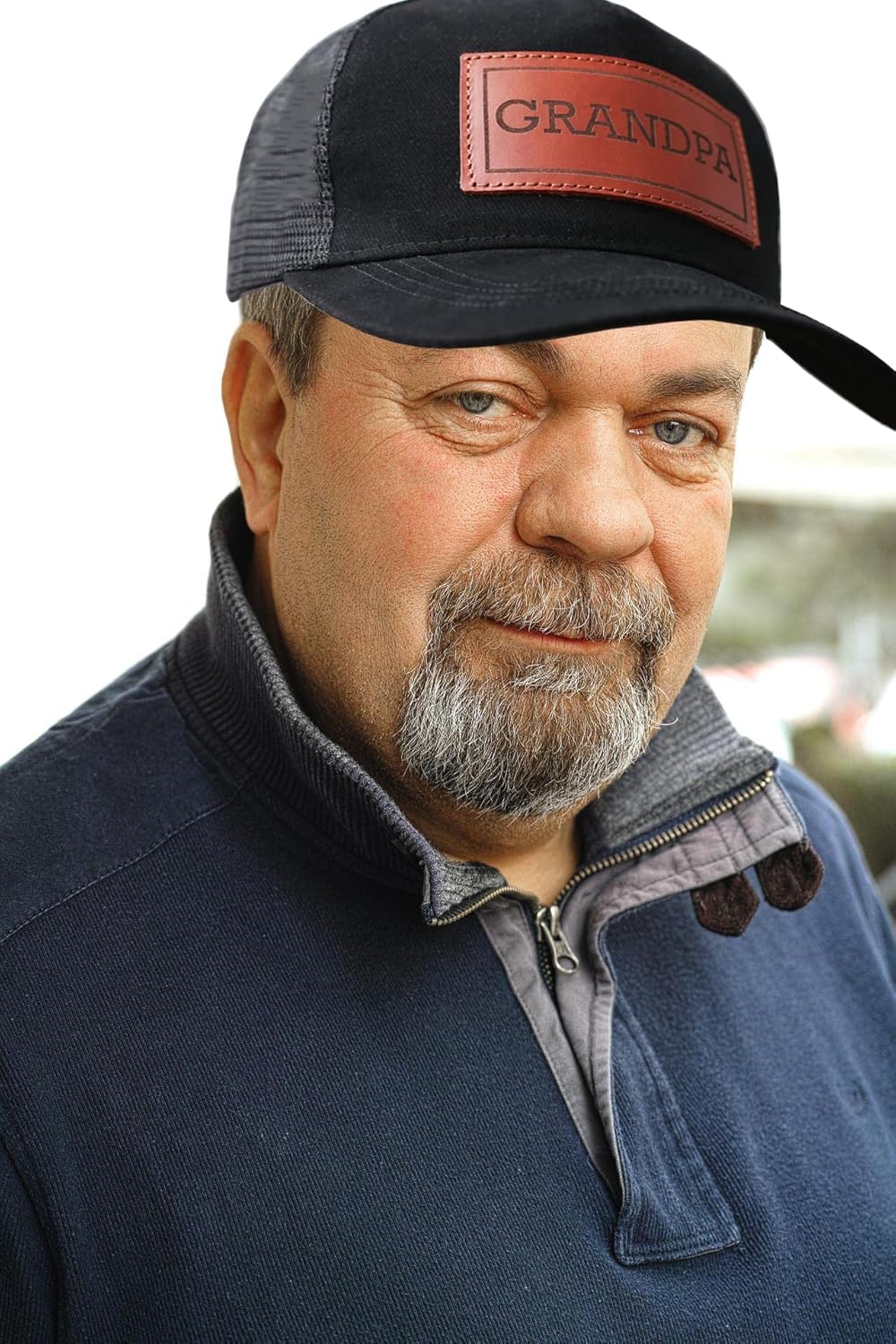 Dad Hat Gift for Father's Day - New Grandpa Gift Trucker Hat for Dad Golf Hat with Custom Leather Patch - Image 7