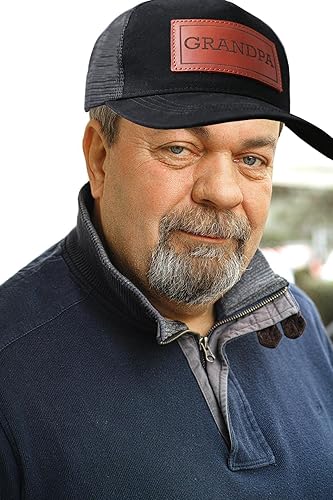 Miniatura 7 de Sombrero de papá de regalo para el día del padre Nuevo sombrero de camionero de regalo para papá sombrero de golf con parche de cuero personalizado