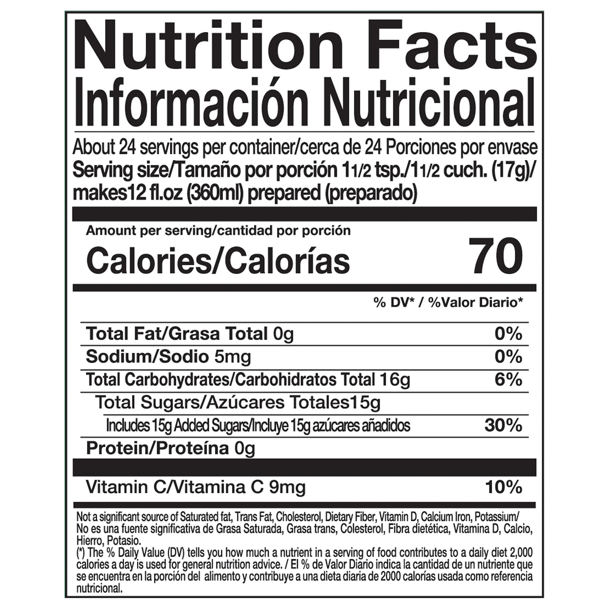 Zuko Jamaica Instant Powder Drink Family Pack, 14.1 oz, Pack of 6