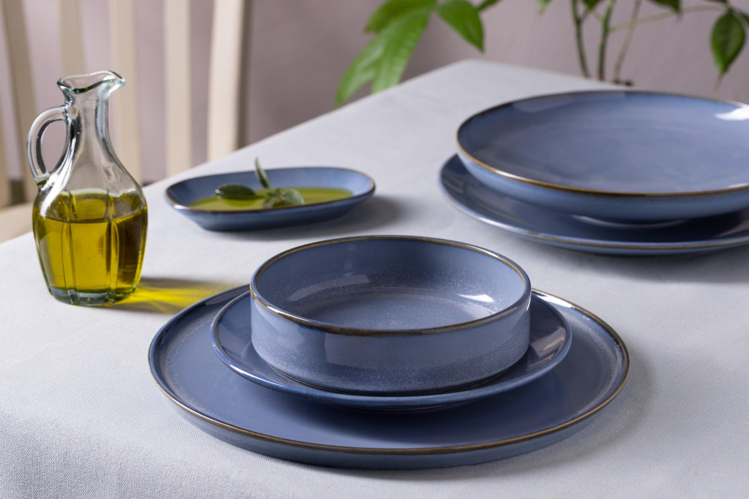 Bonna Talerz obiadowy - Sky Hygge - Porcelana - 28 cm - zestaw 6 sztuk