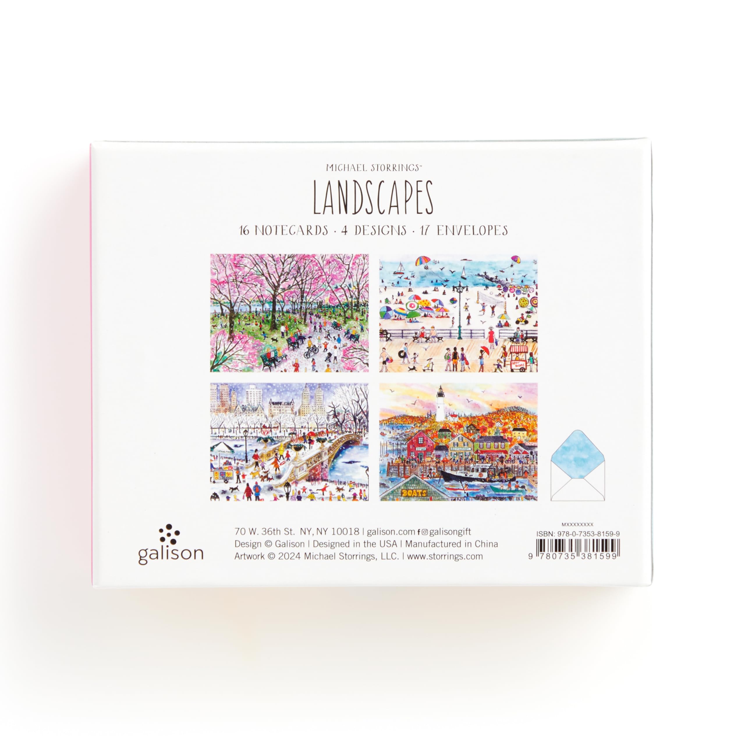 Michael Storrings Landscapes Blank Greeting Card Assortment - Image 7