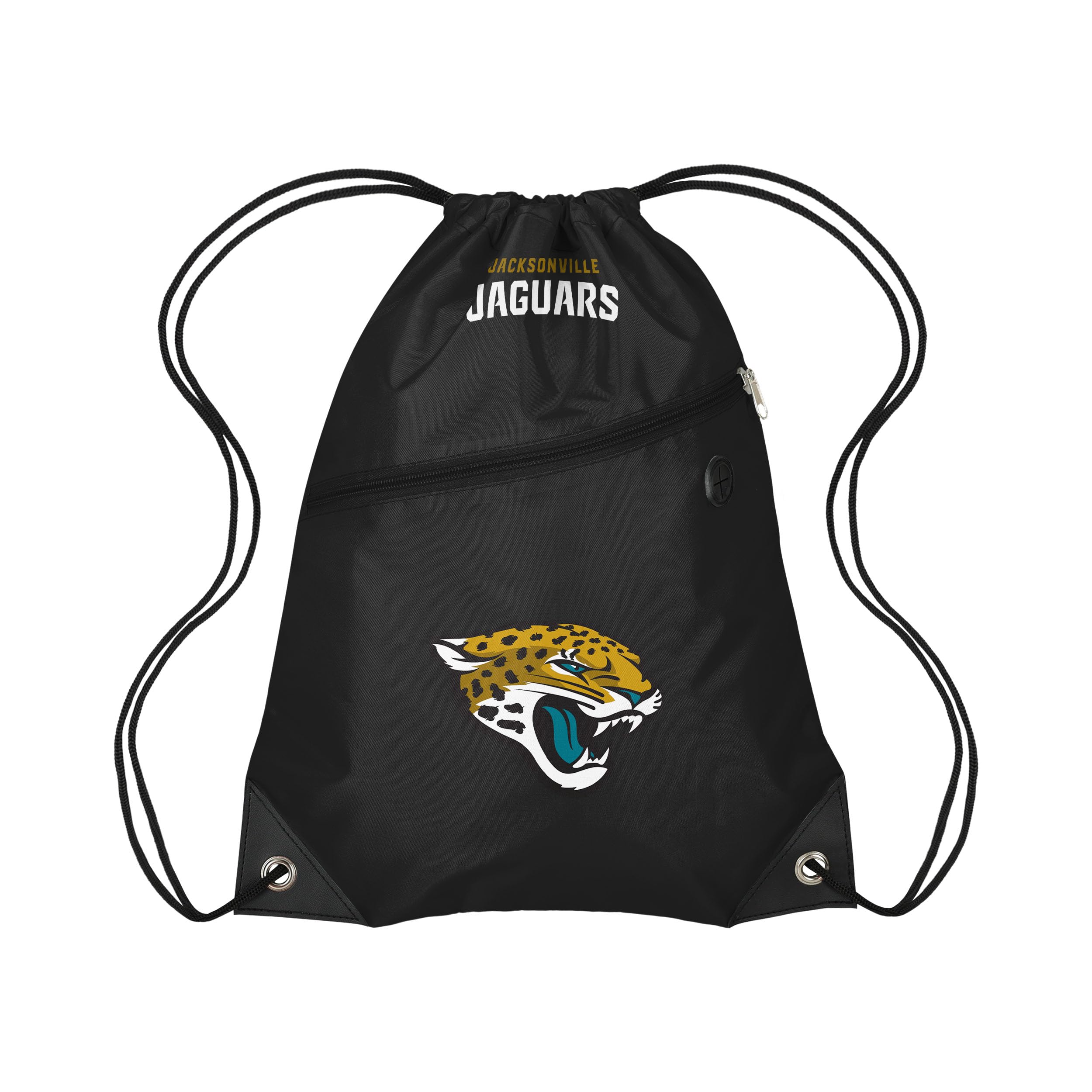 FOCO NFL Team Logo Pocket Drawstring Backpack