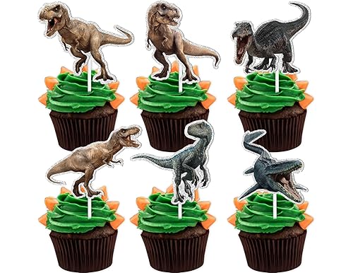 Marvelous Jurassic World Cupcake Toppers: Elevate Your Party Decor