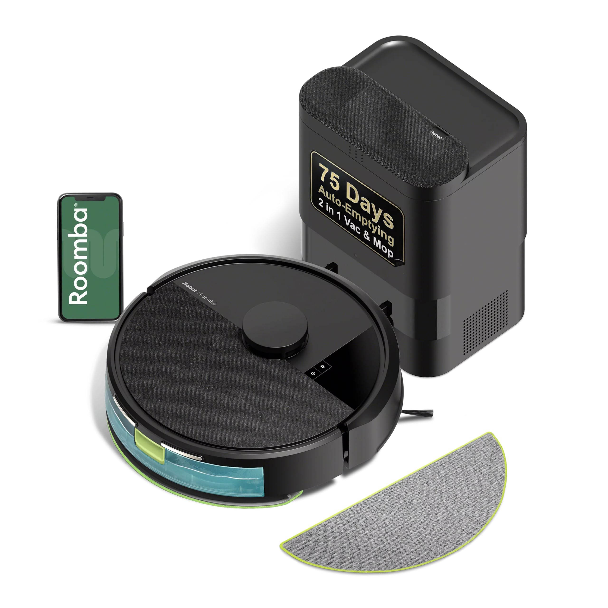 Amazon.com - iRobot Roomba 105X Combo Robot Vacuum & Mop with