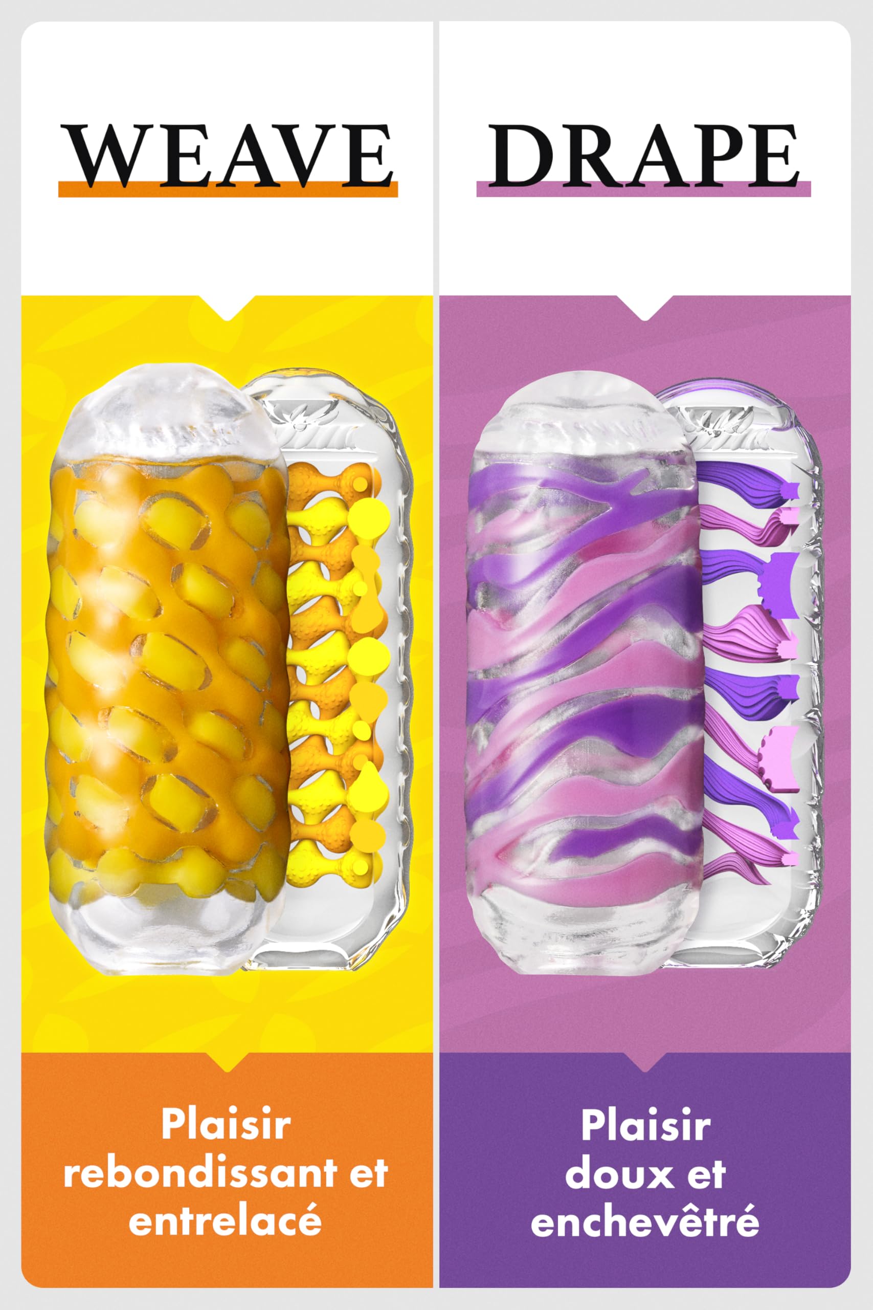 TENGA ARTE WEAVE - Masturbateur manuel réutilisable - Doux et détaillé