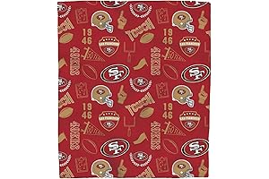 San Francisco 49ers Fleece Blanket: A Cozy Touchdown for Loyal Fans