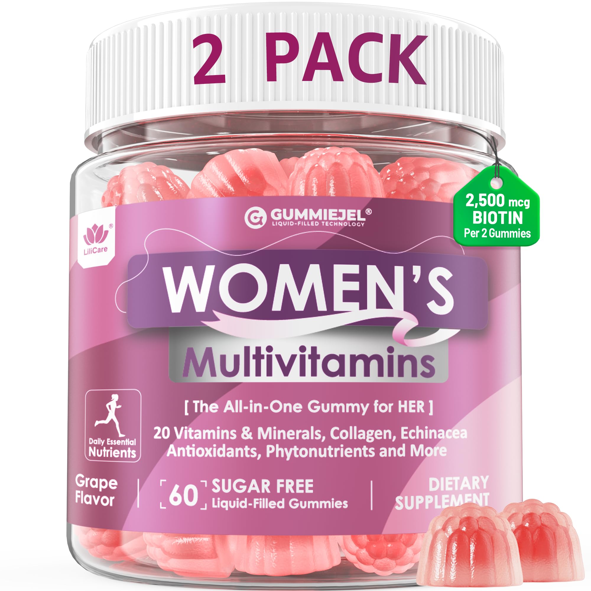 Womens Multivitamin Gummy 2-Pack