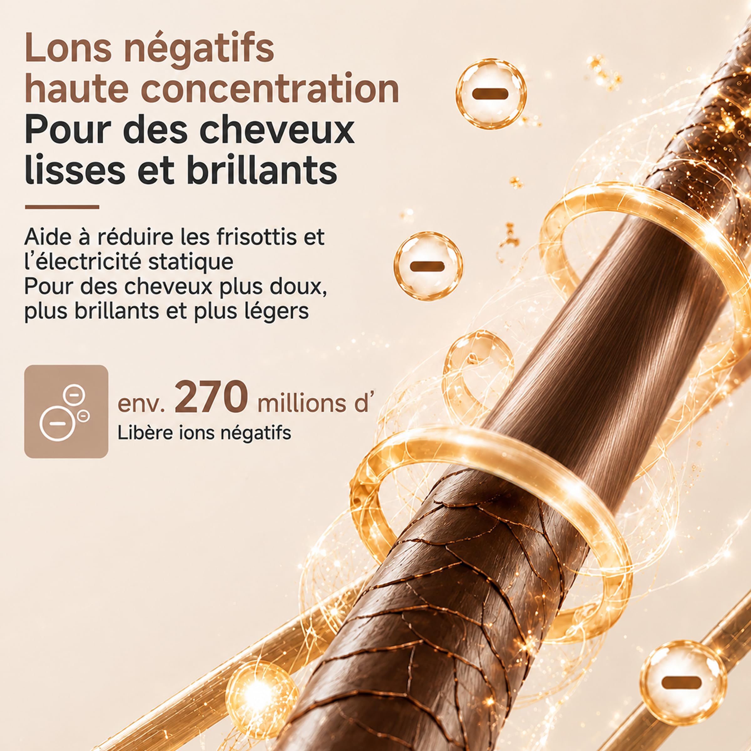SIMPLUS Sèche-Cheveux Ionique Pliable, 1300W, Moteur BLDC 110 000 tr/min, 70 m/s, 300 Millions d'Ions Négatifs, 8 Modes, Contrôle NTC, Léger 283 g, Buse Peigne, Voyage