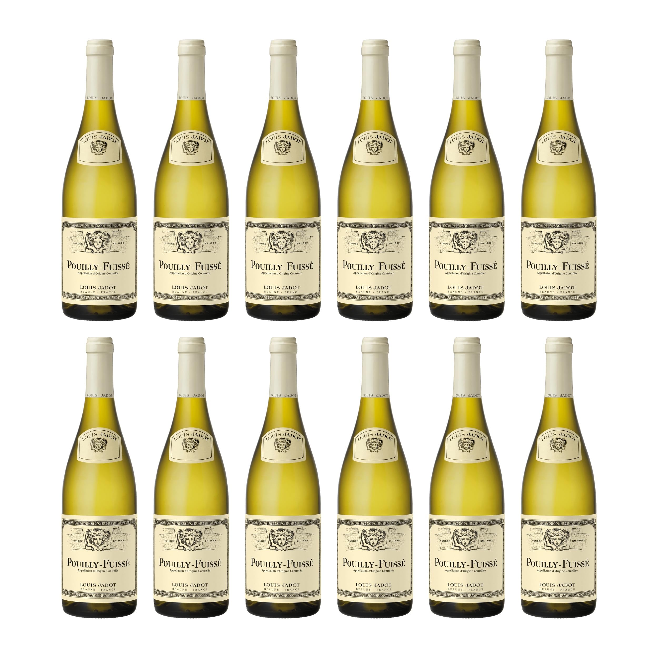 Louis Jadot Pouilly Fuissé Louis Jadot trocken Weisswein Wein Frankreich inkl. FeinWert E-Book (12 x 0.75 l)