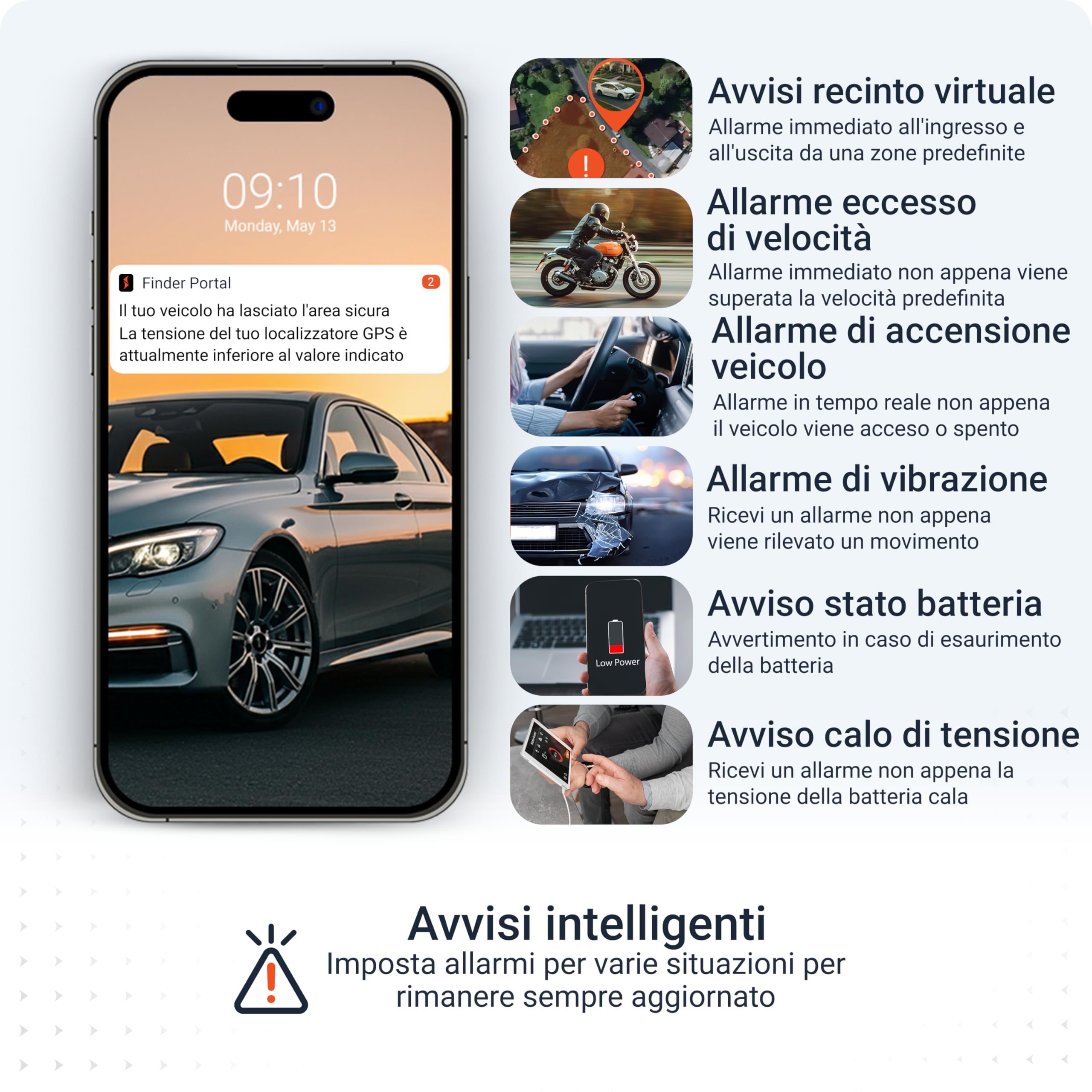 PAJ CAR OBD Finder 4G 2.0, Localizzatore GPS Auto, Camion e altri Veicoli, Collegamento Diretto Presa OBD, Tracciamento Tempo Reale via App, Vari Allarmi Impostabili, 365gg Archivio Percorsi