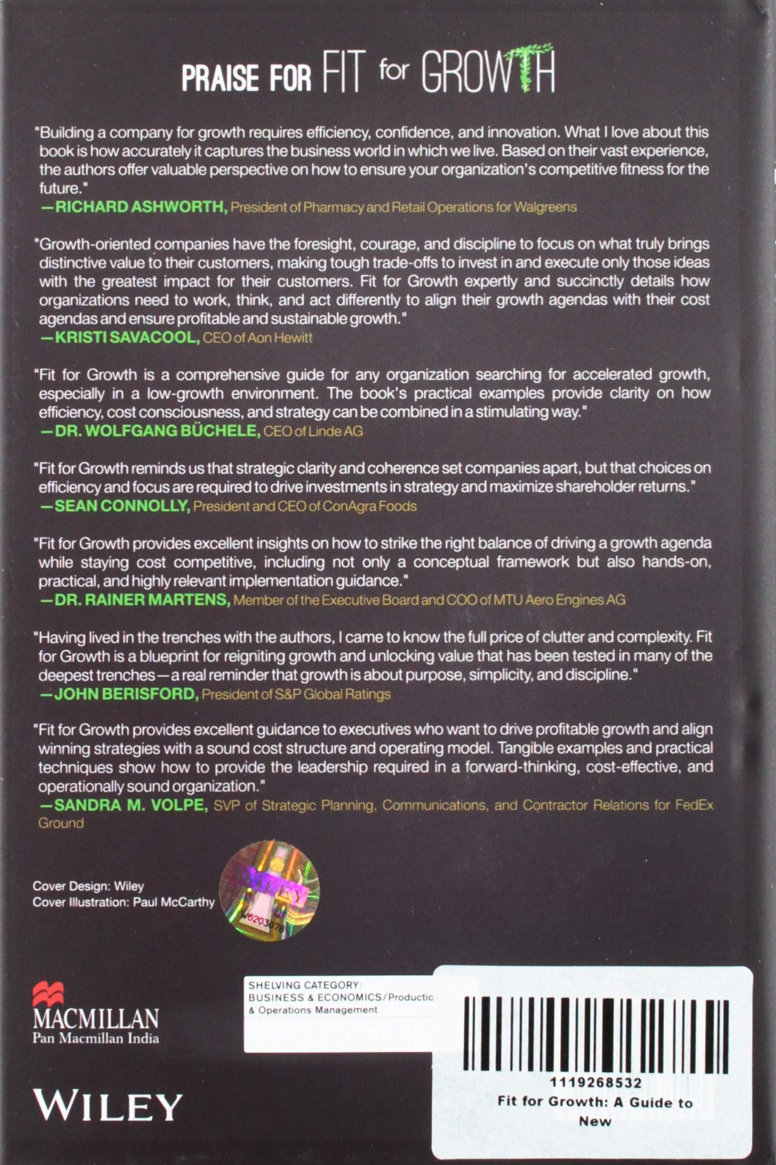 Fit for Growth: A Guide to Strategic Cost Cutting, Restructuring, and Renewal