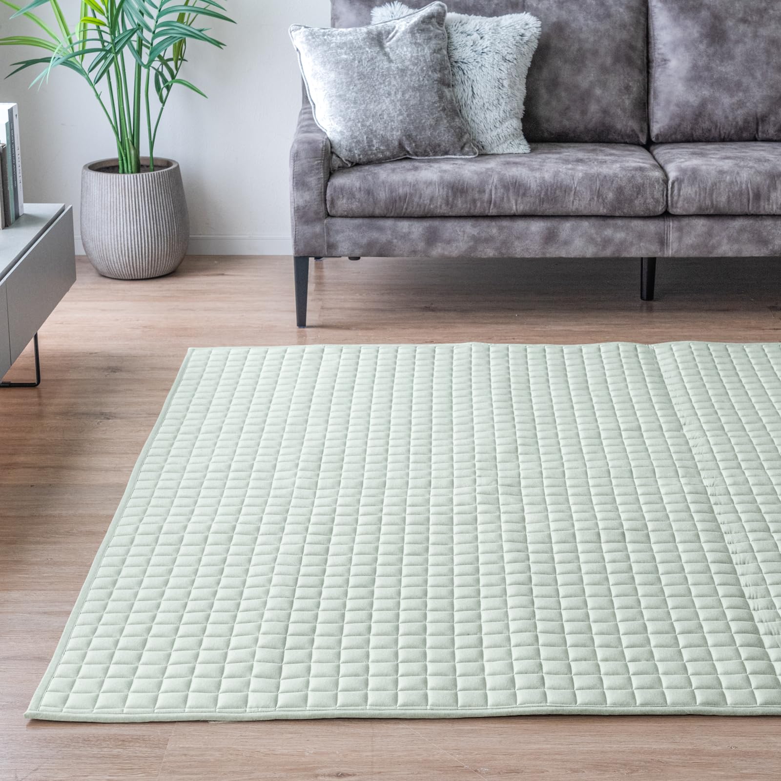 たーにー Amazon | タンスのゲン ラグ 2畳 185×185cm 洗える 毛玉が出来にくい