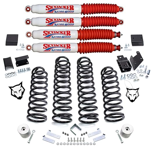 Wulf 3" Front / 2" Rear JK Lift Kit