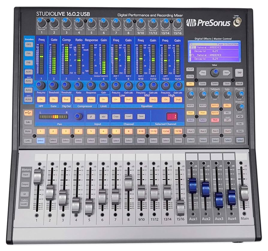 マッサー PreSonus STUDIO LIVE 16.0.2 Amazon.com: Presonus StudioLive 16.0.2 16-Channel Audio