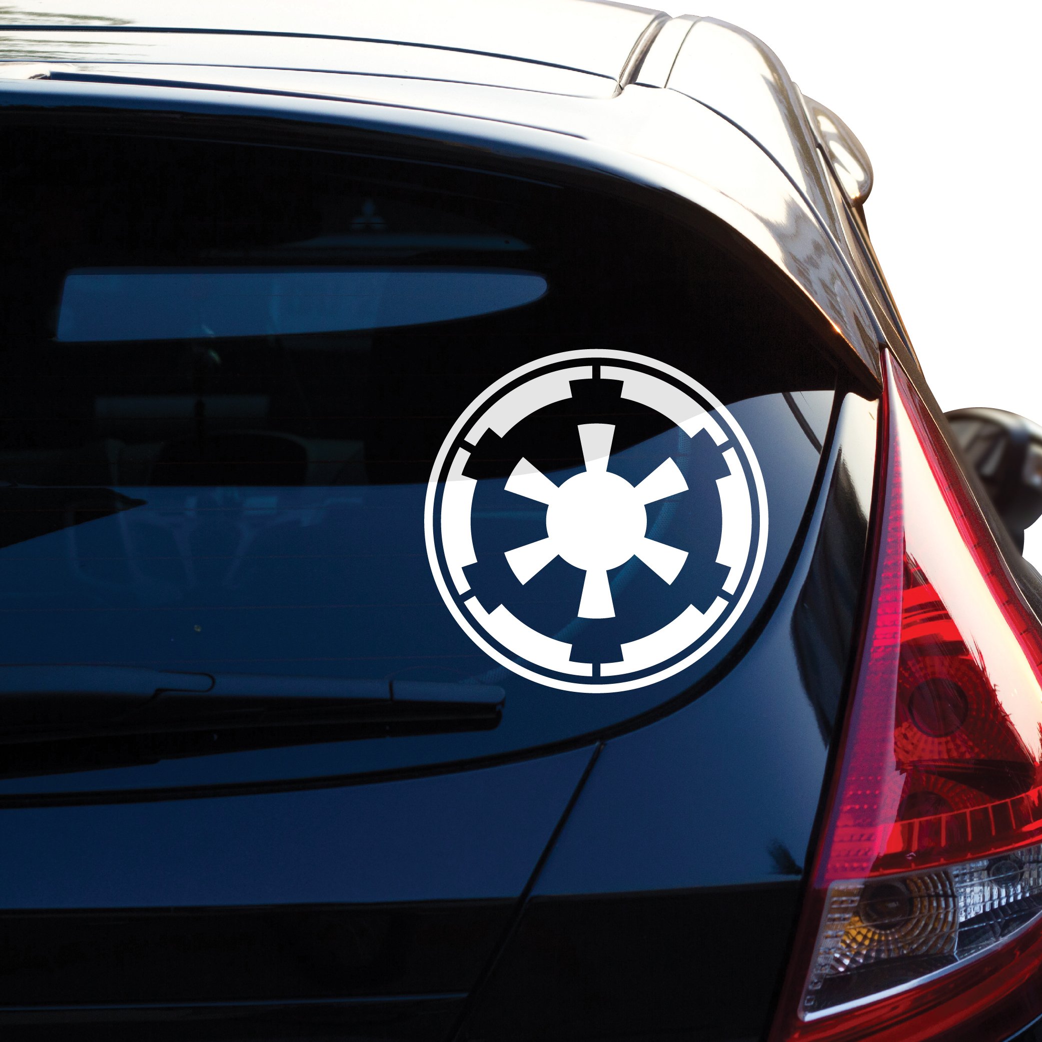 Yoonek Graphics Galactic Empire Emblem Crest Decal Sticker for Car Window, Laptop, Motorcycle, Walls, Mirror and More. # 477 (12